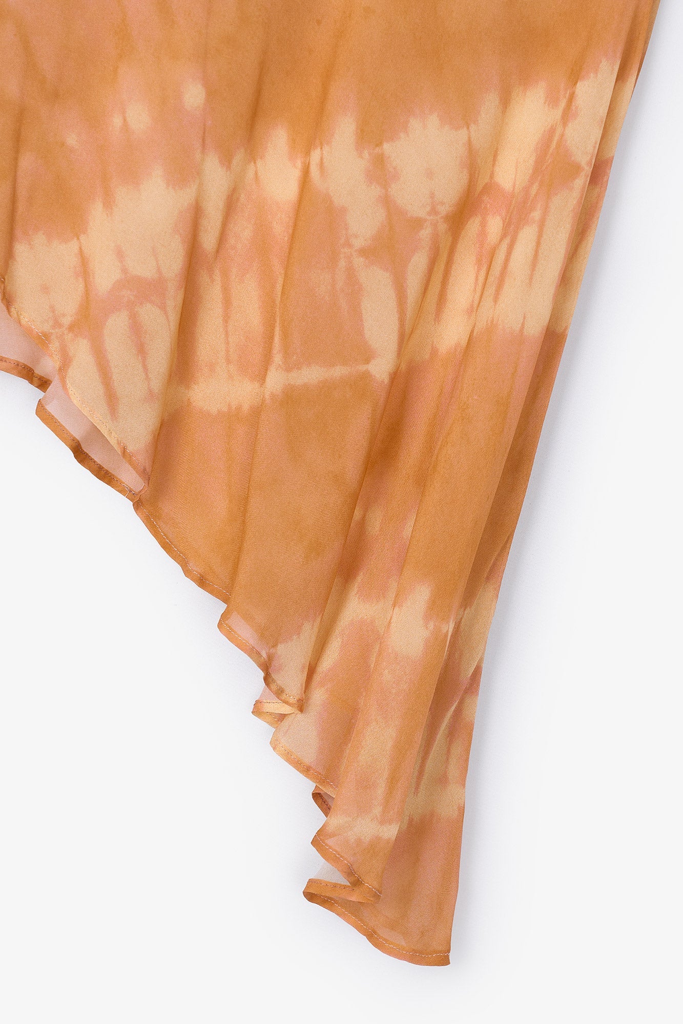 NUDE FADED CHIFFON CAPE