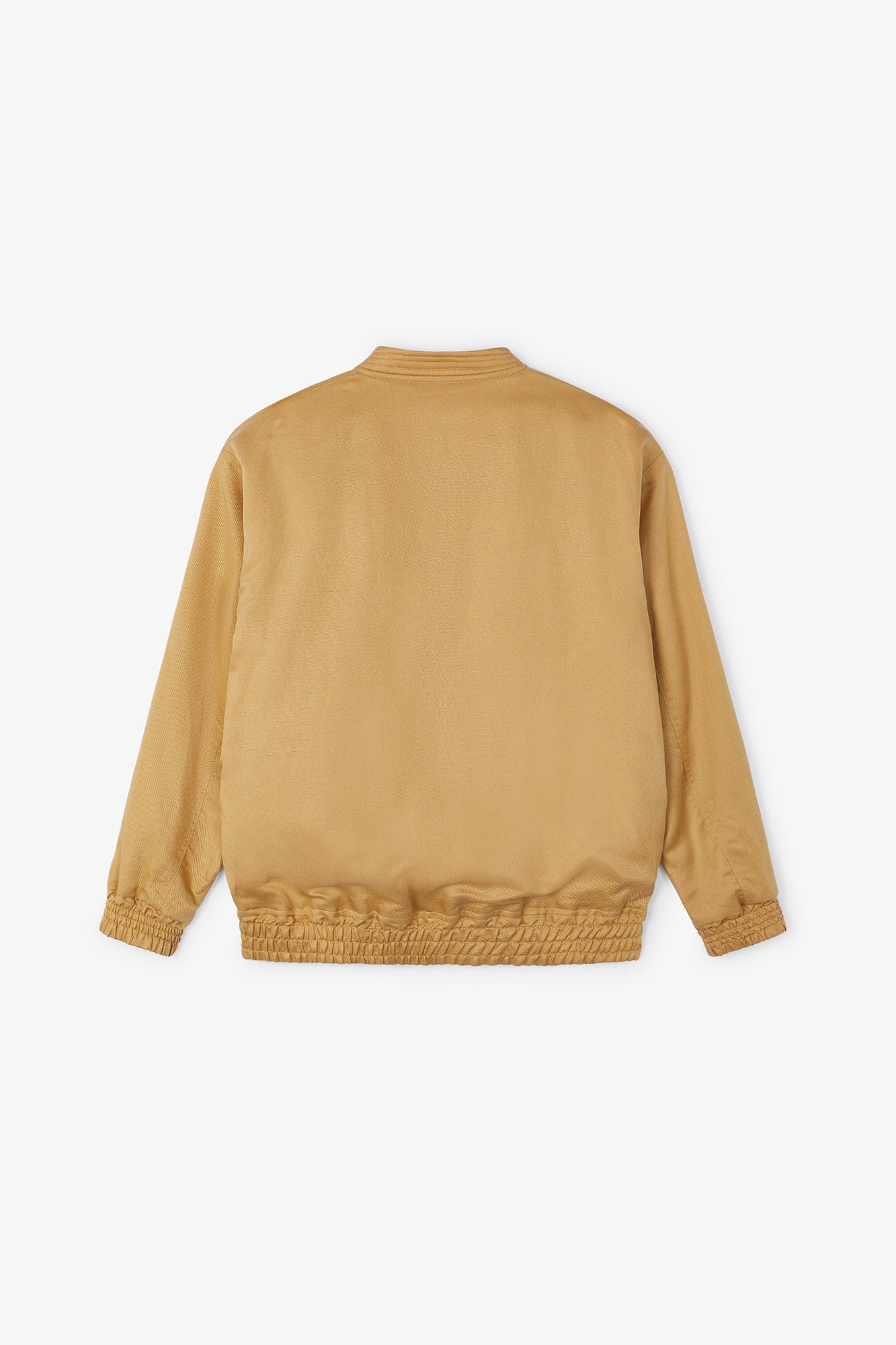 CHAQUETA BOMBER LINO OCRE