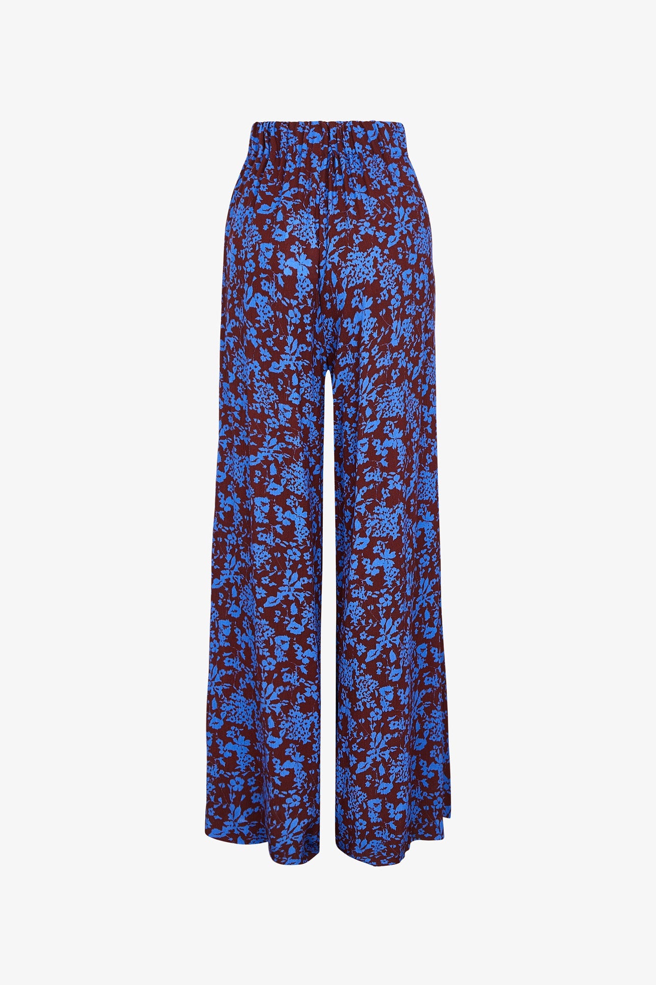 BEKY TWO-TONE FLOWER PANTS
