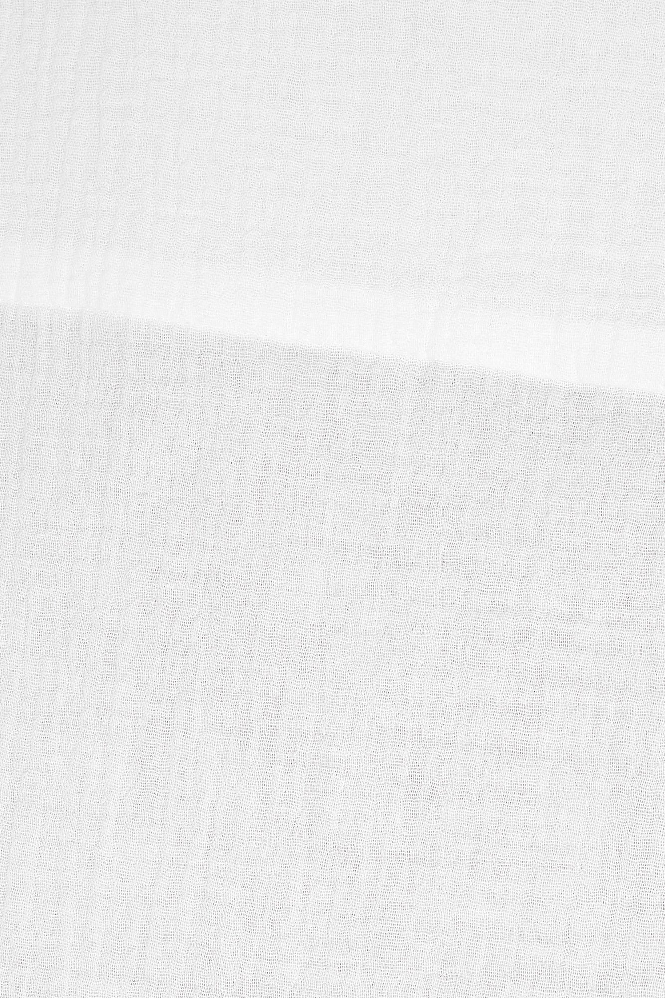 WHITE SOFT WRINKLE BLOUSE