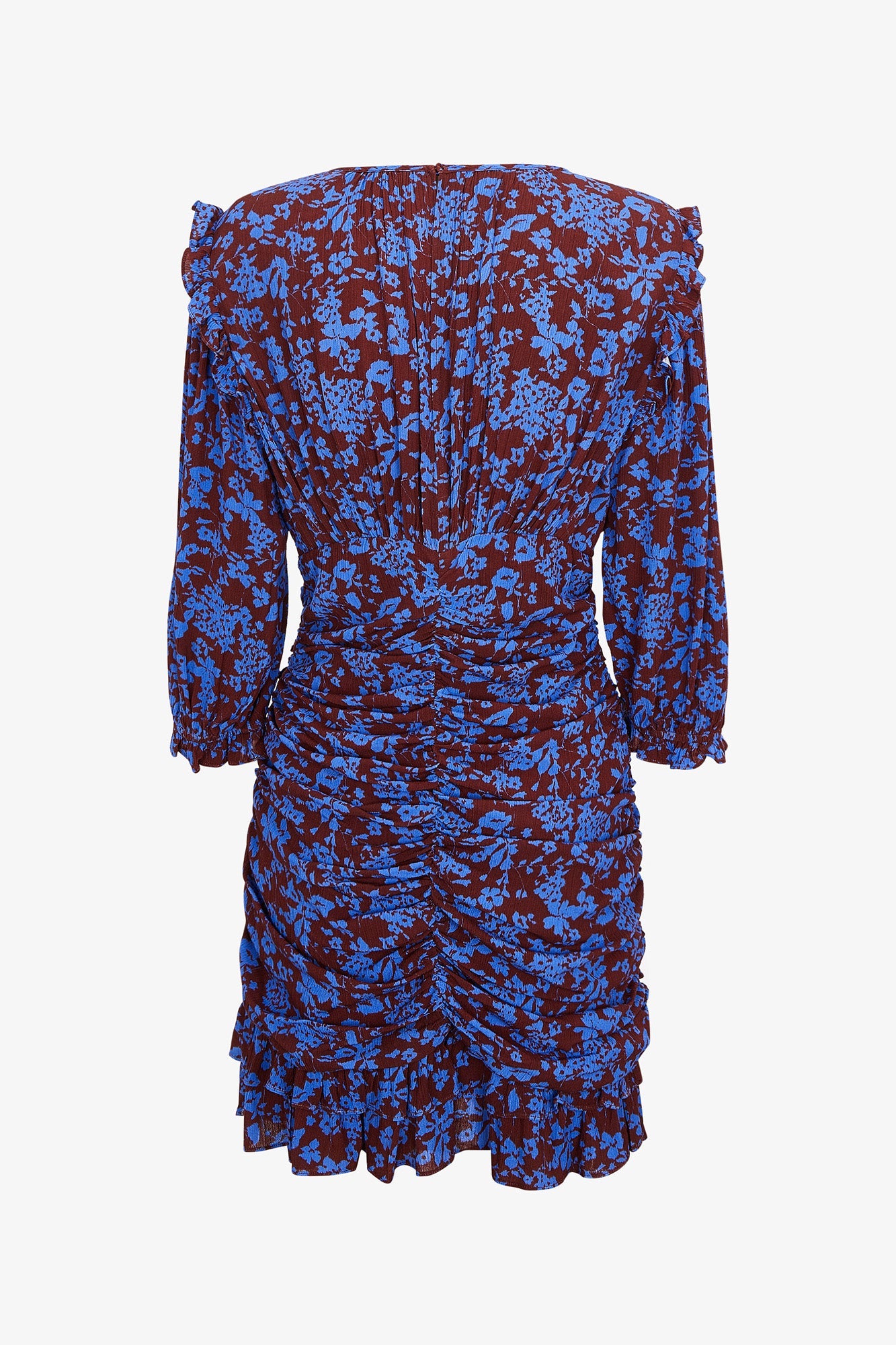 LANDA DRESS WITH TWO-TONE FLOWER