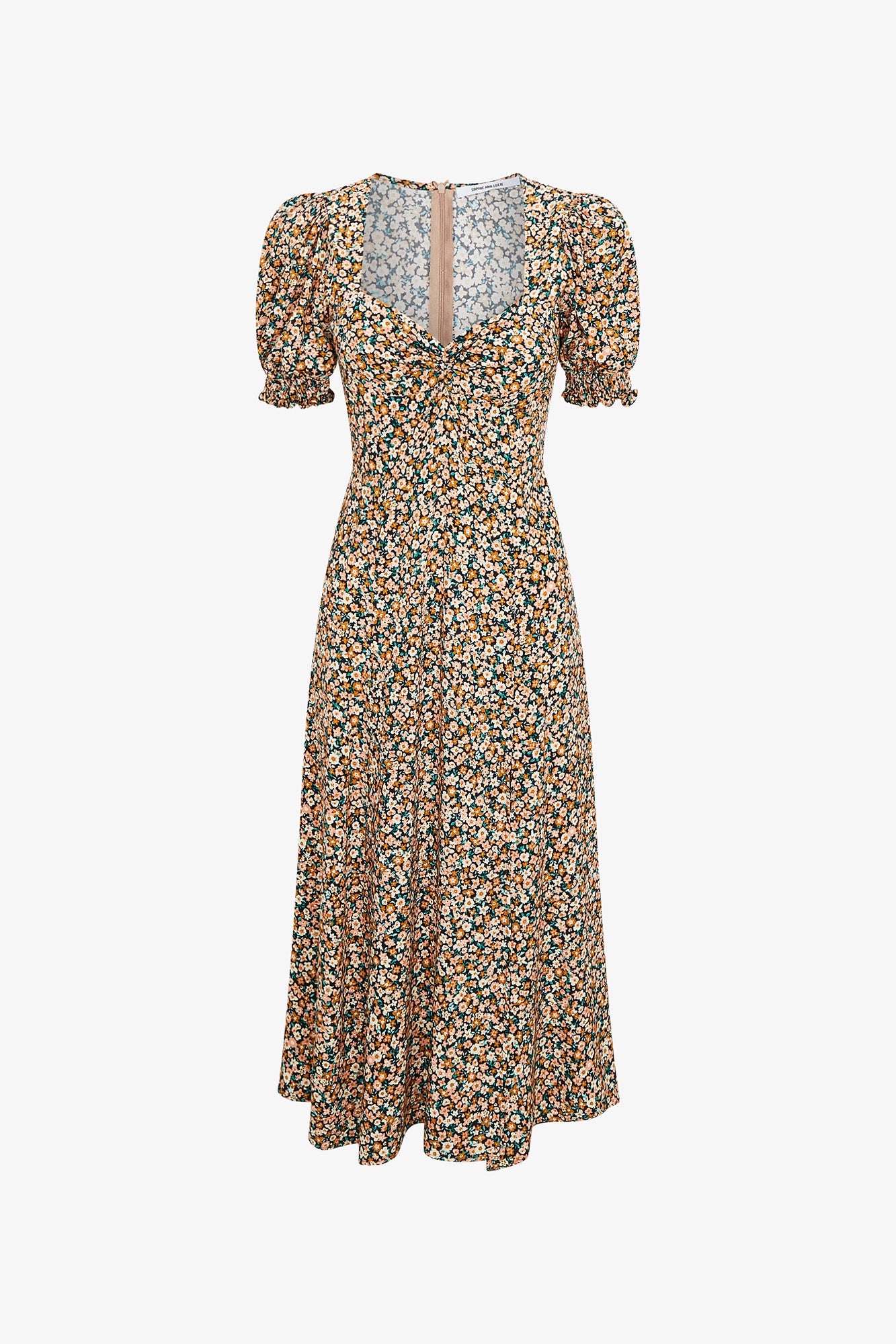 FORTI HIPPY FLOWER DRESS