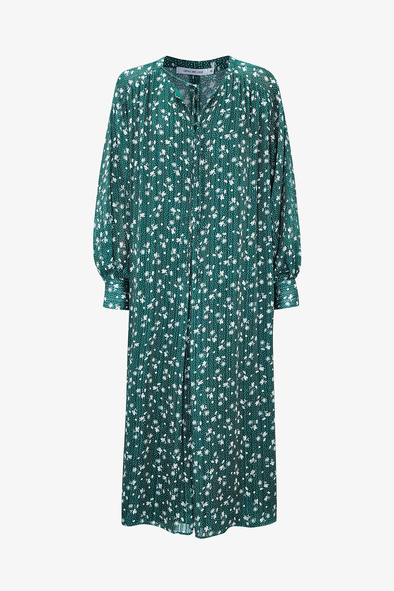 LOLA DRESS CHIFFON FLOWER