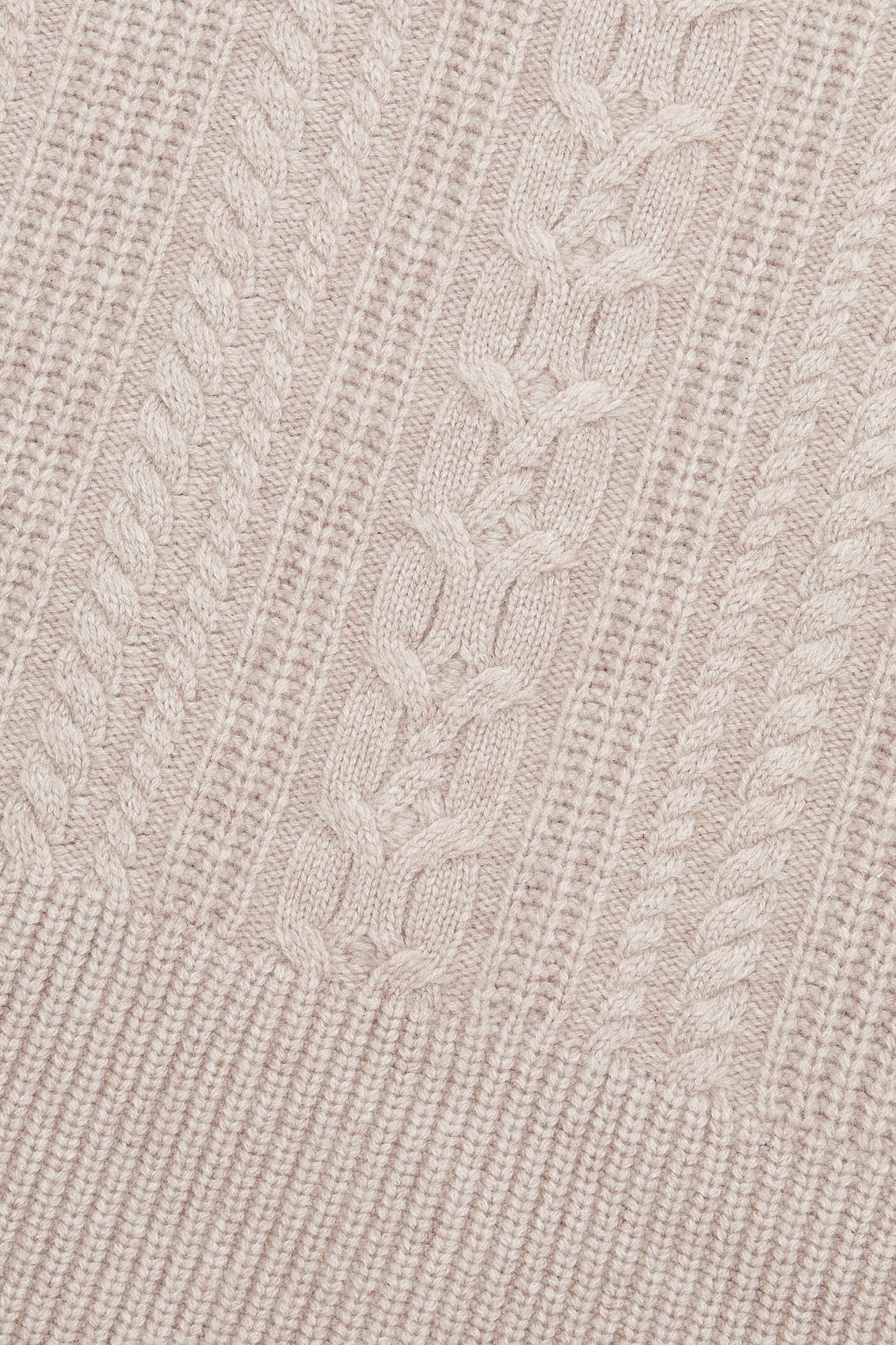 CHALECO OCHOS CASHMERE TOPO