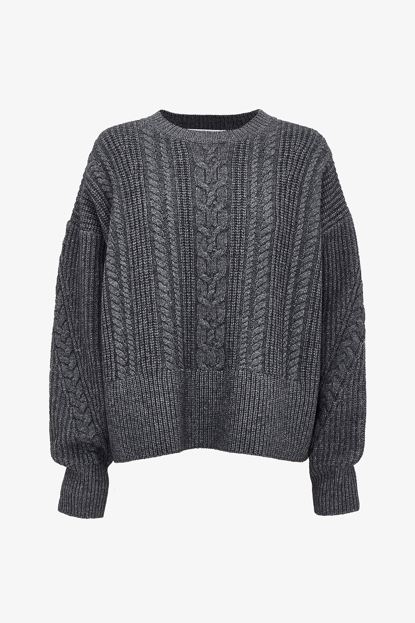 GREY EIGHTS SWEATER