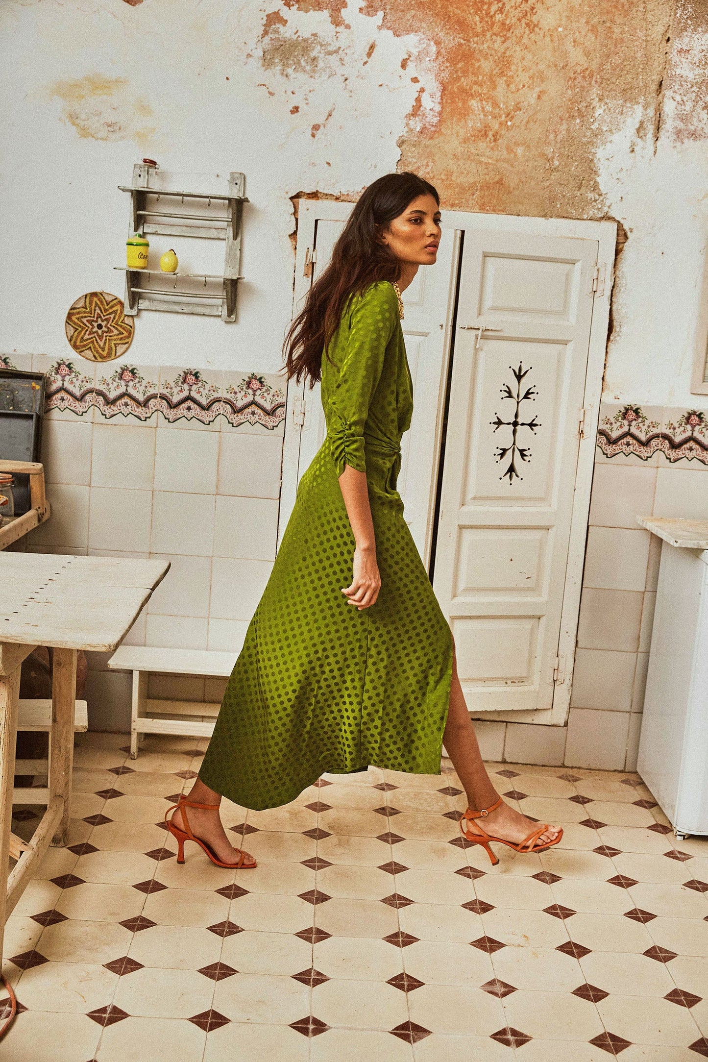 GIGI JCQ POLKA DOT DRESS