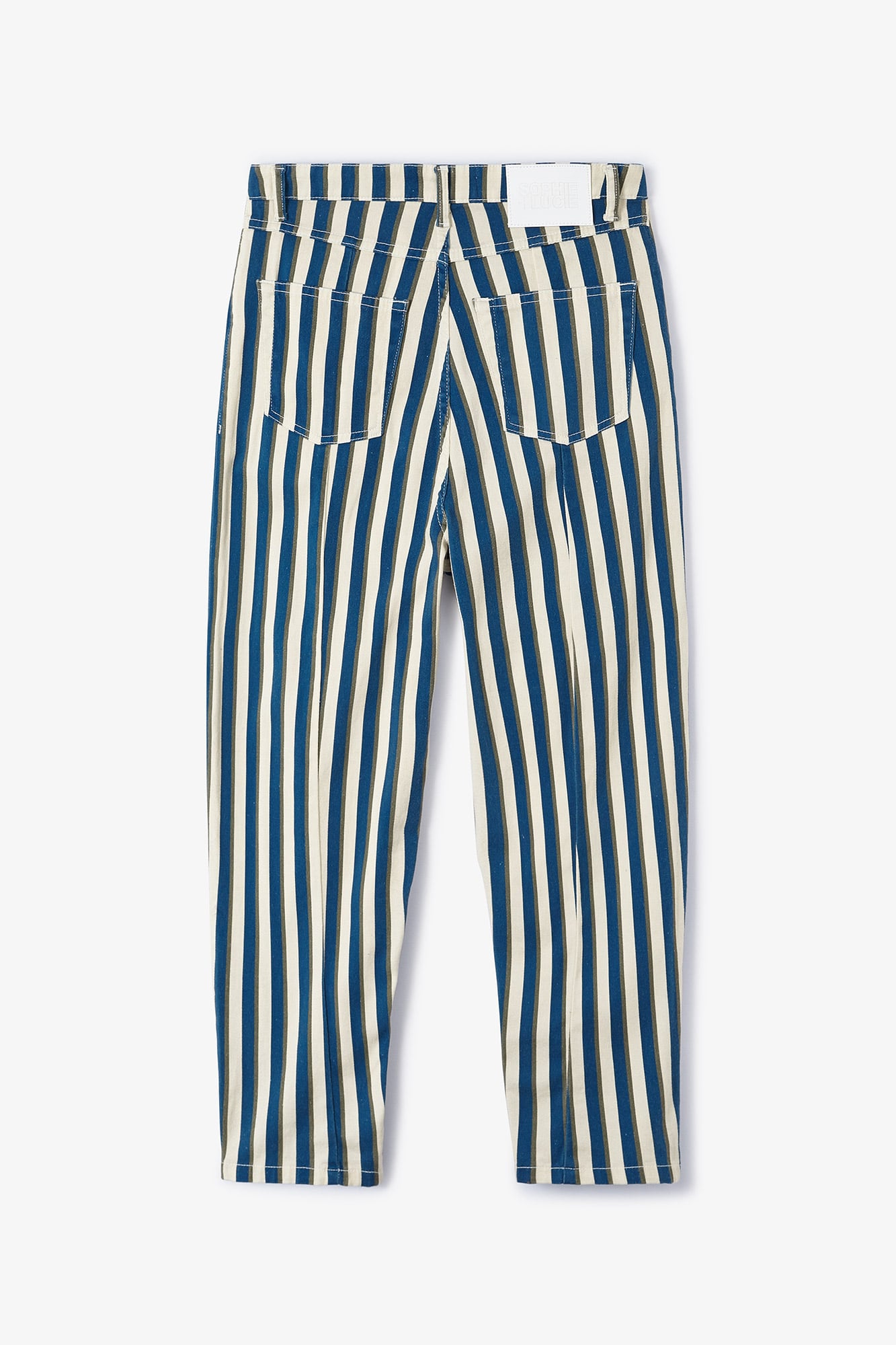 LUCCI BLUE STRIPED JEANS