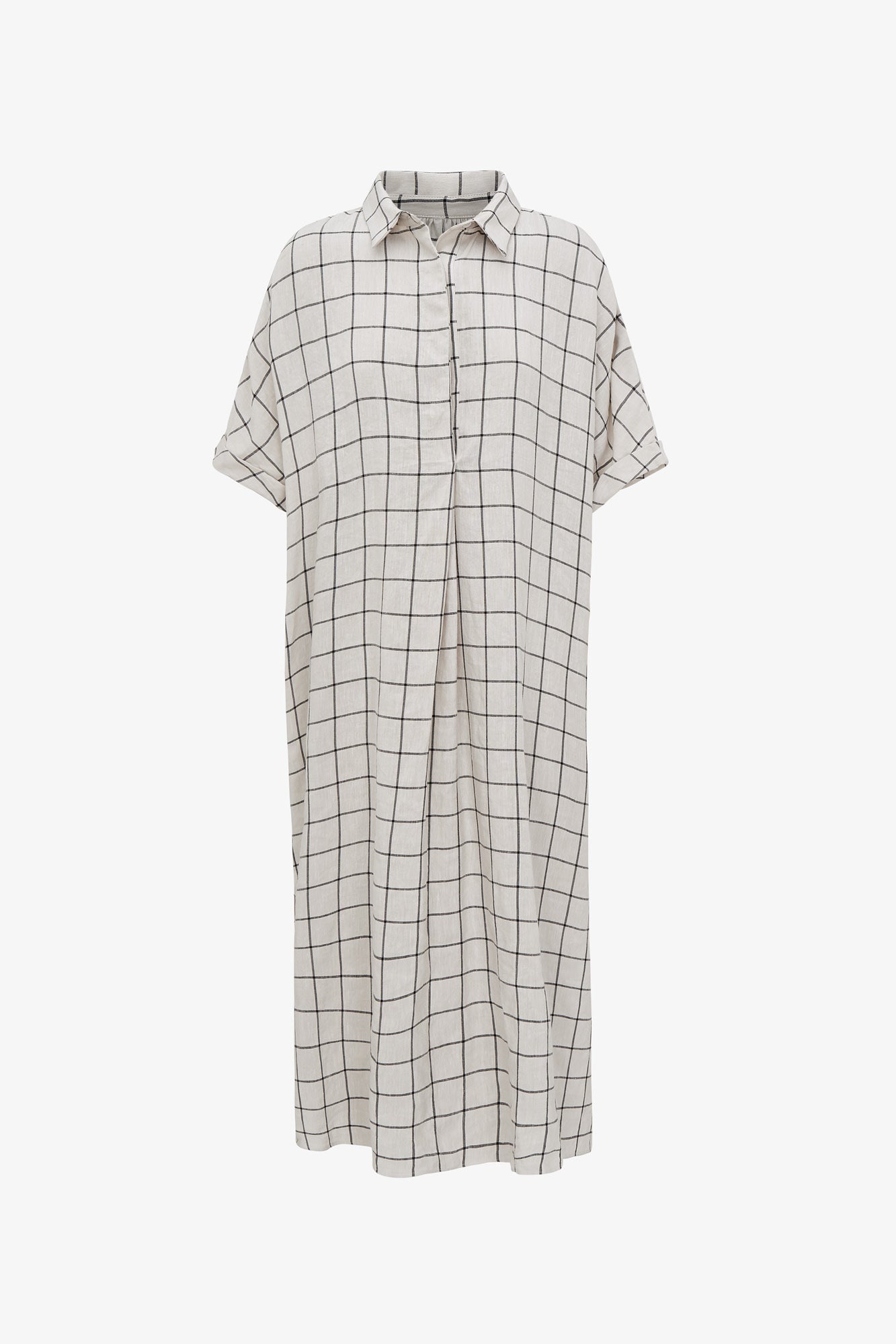 OVER TUNIC RAW CHECK