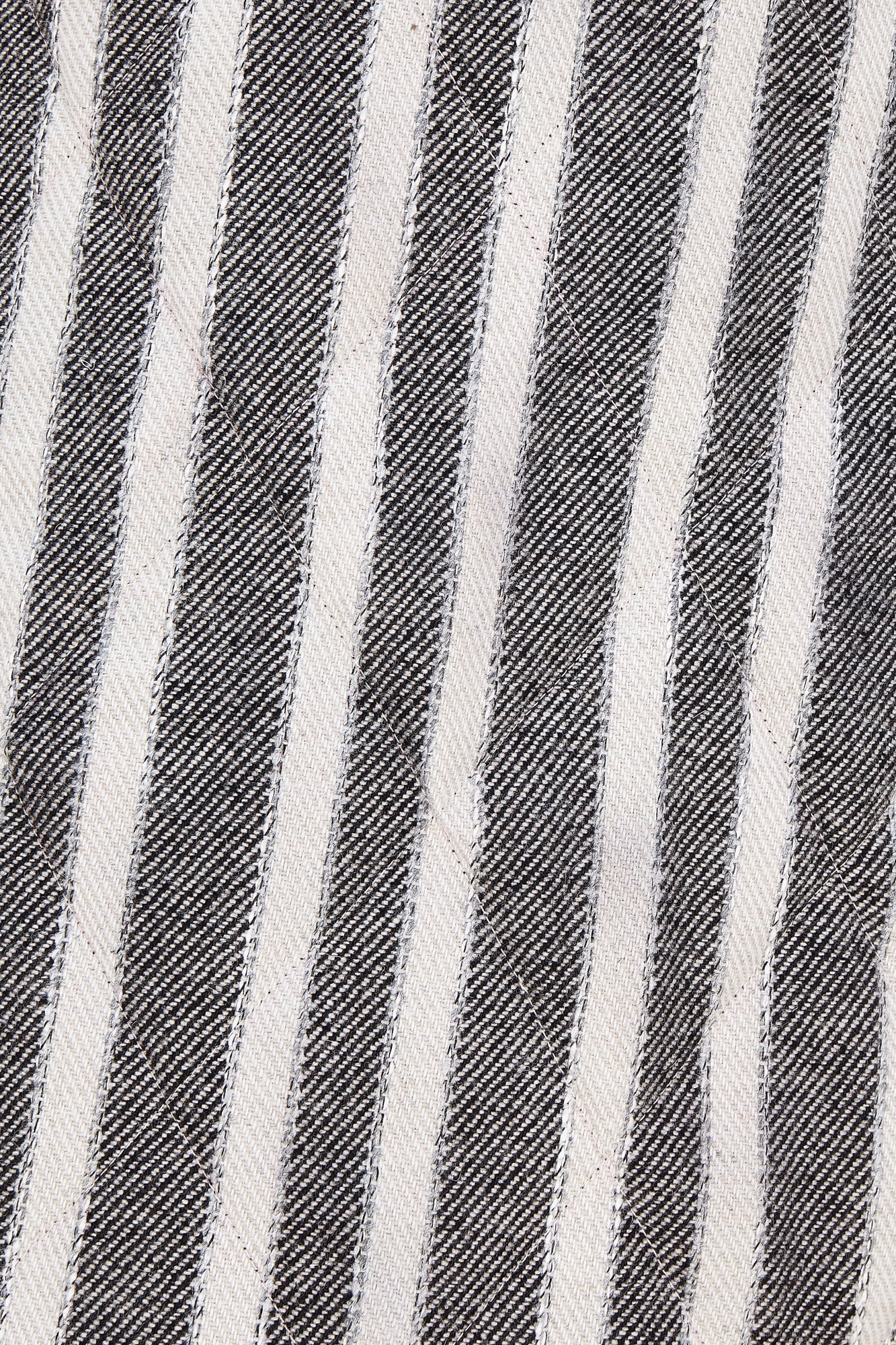 CAROL STRIPED-WOOL VEST