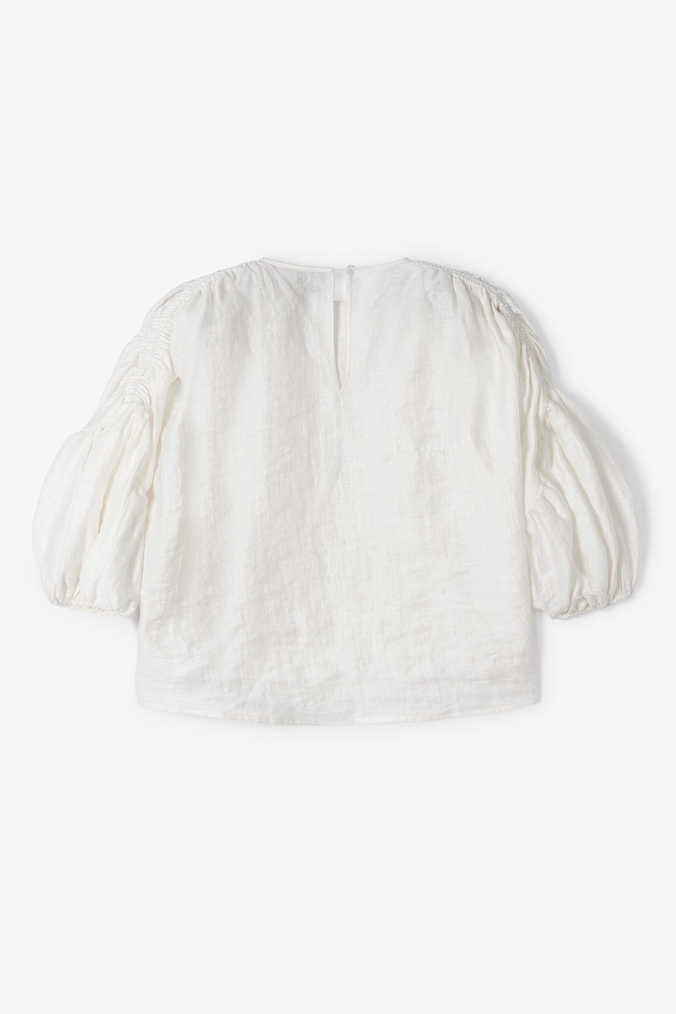 PATI CRASH WHITE BLOUSE