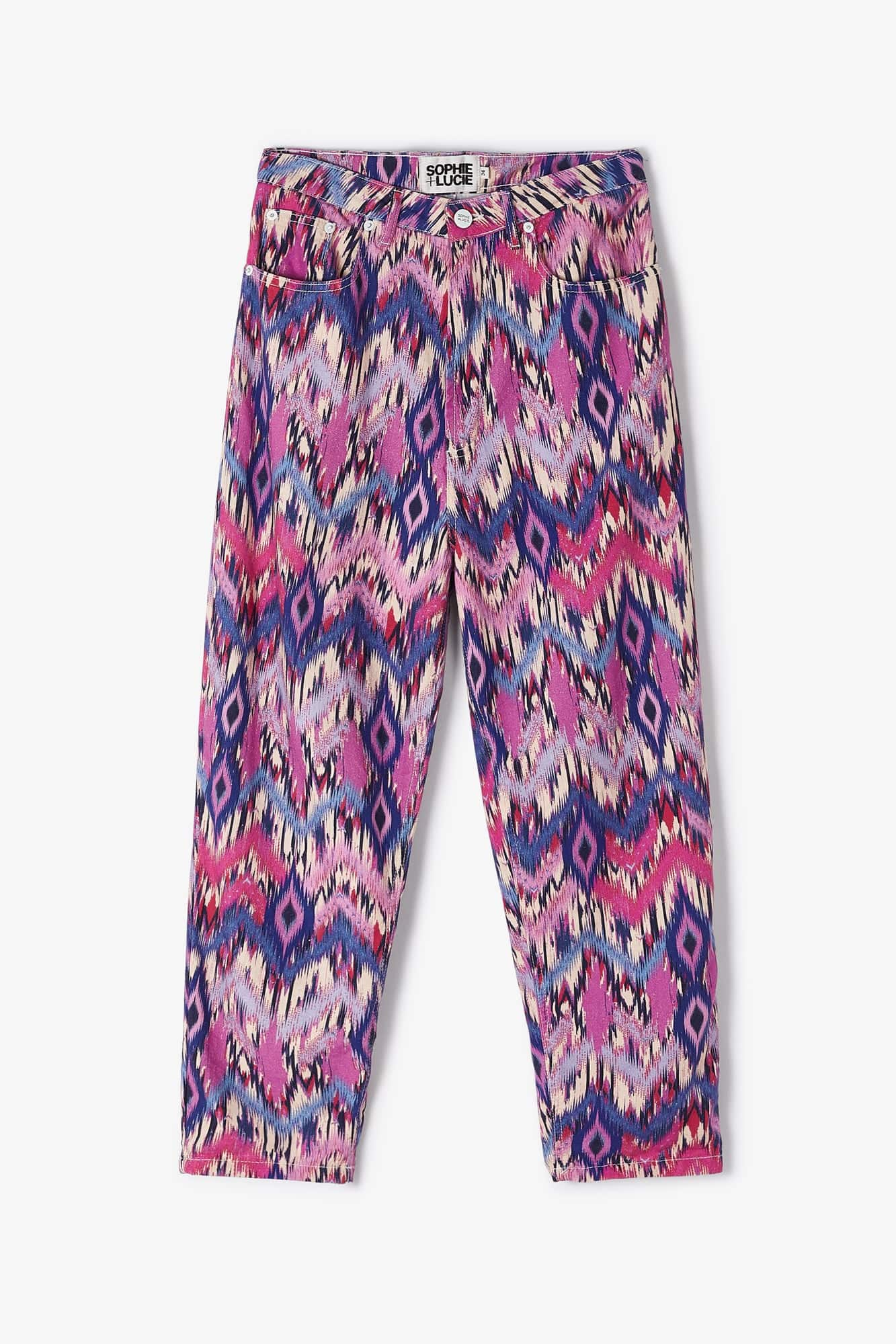 LUCCI IKAT FUCSIA JEANS