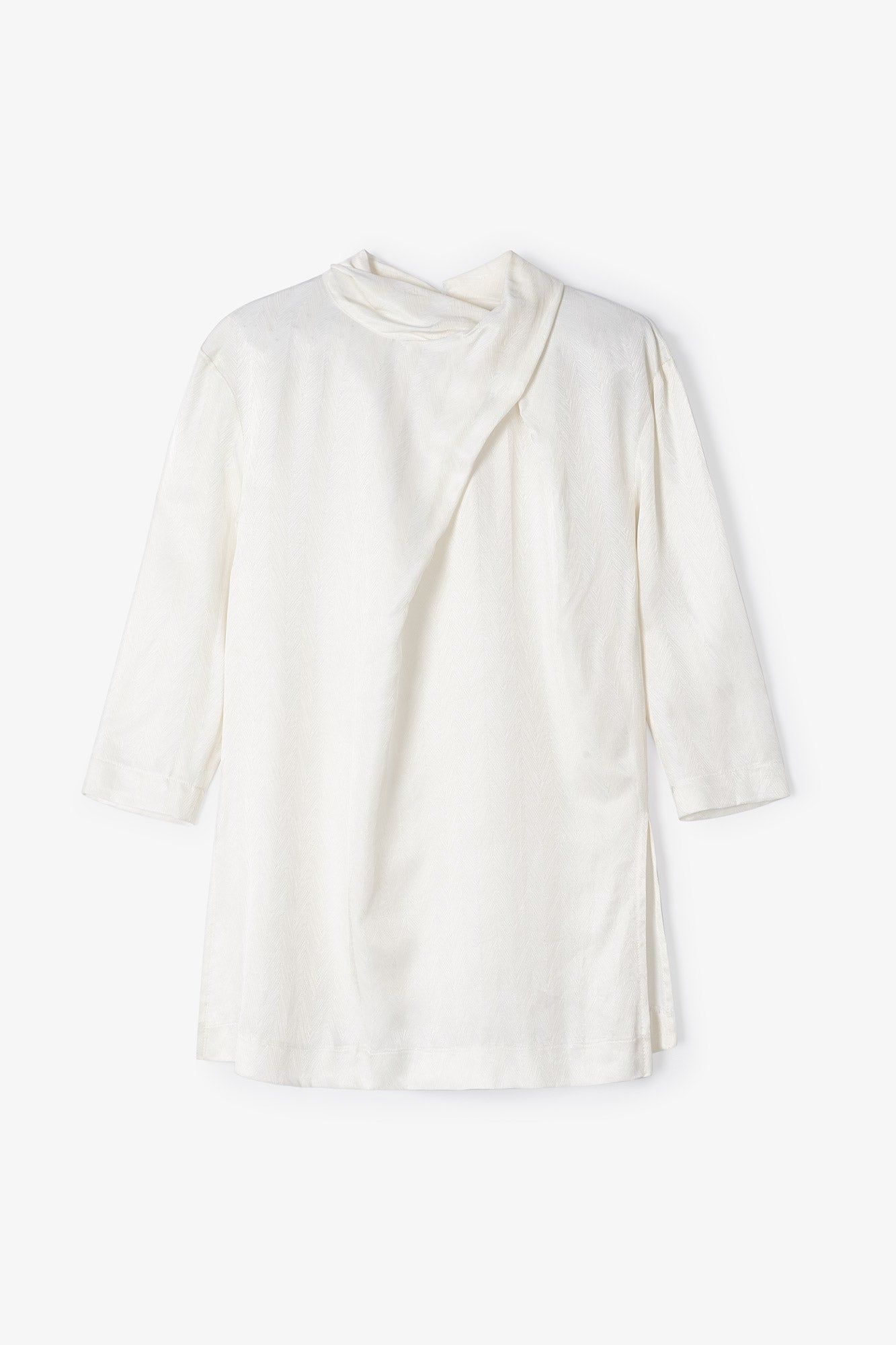 CLOTILDE JCQ ZIGZAG RAW TUNIC