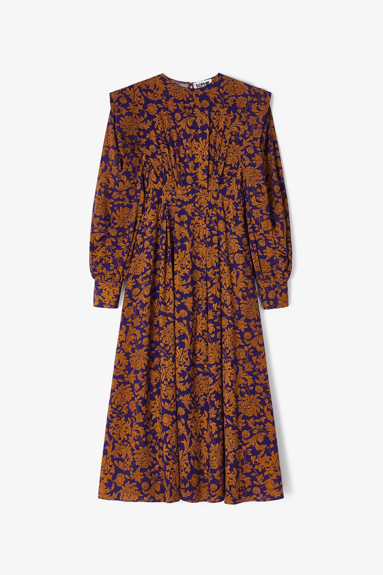 MALI RETRO PURPLE DRESS