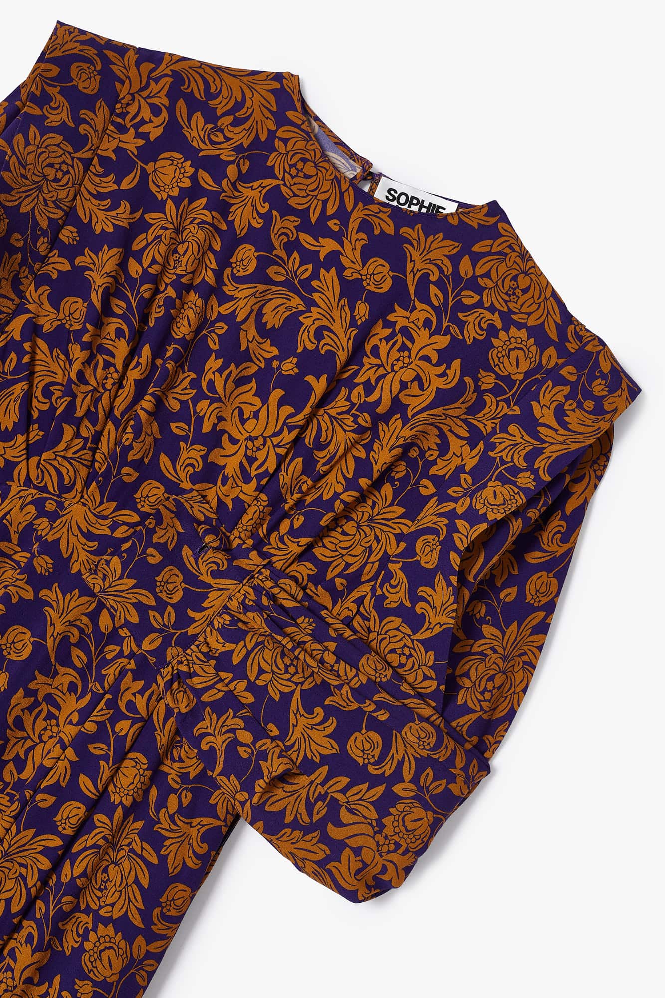 MALI RETRO PURPLE DRESS
