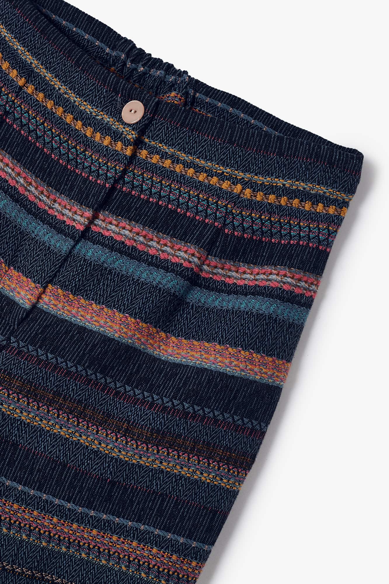 SIXTY CROP GOBI BLUE PANTS