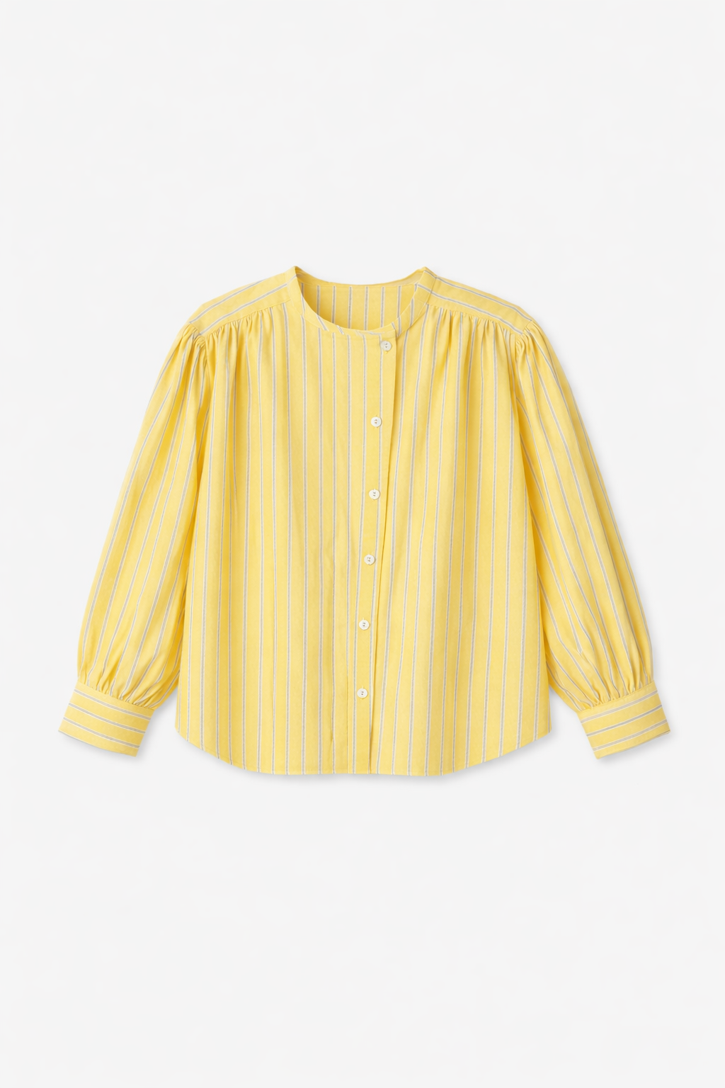 TIRSO BLOUSE MIX STRIPES YELLOW
