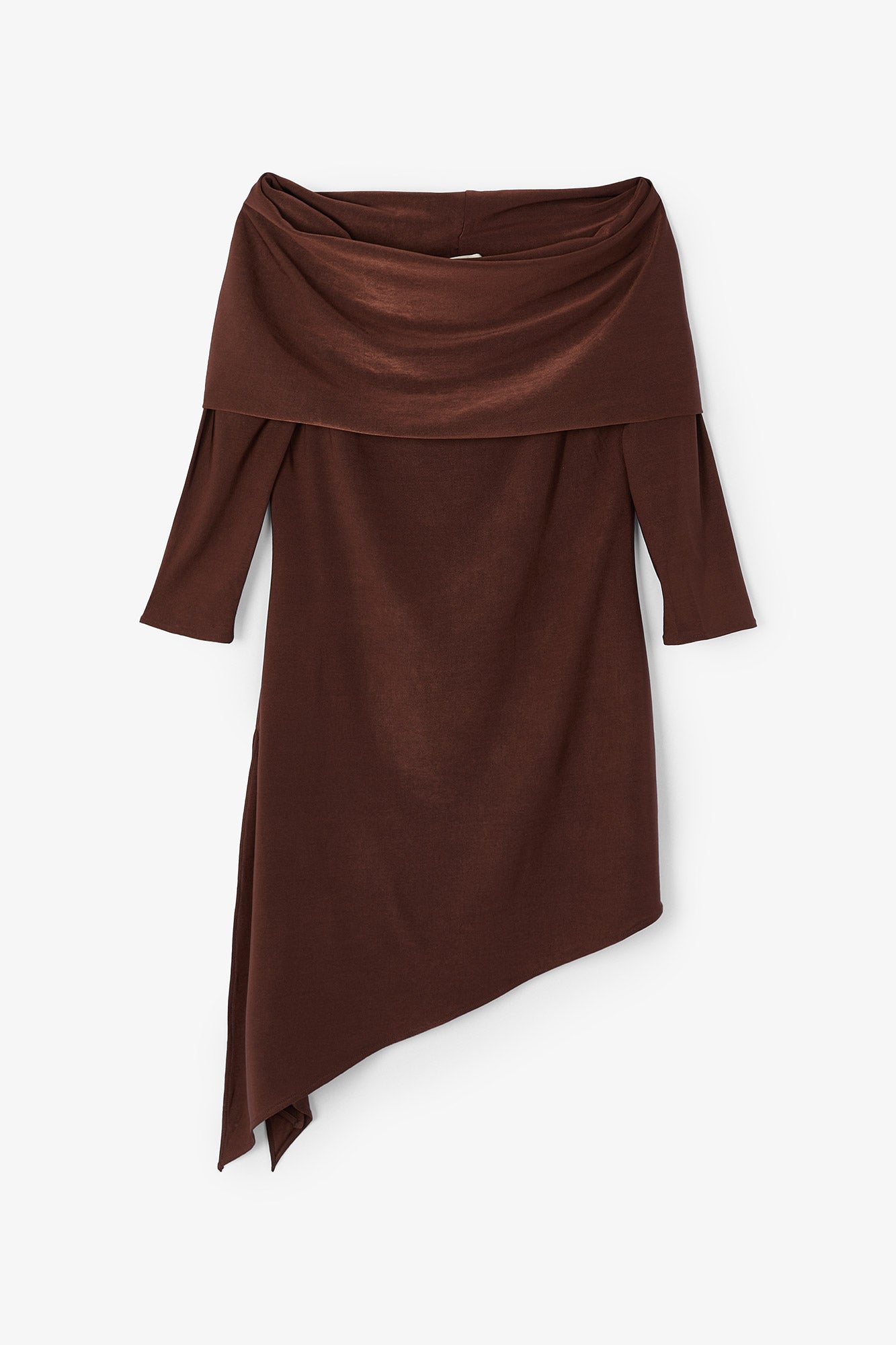 GIORGIA TUNIC BROWN KNIT