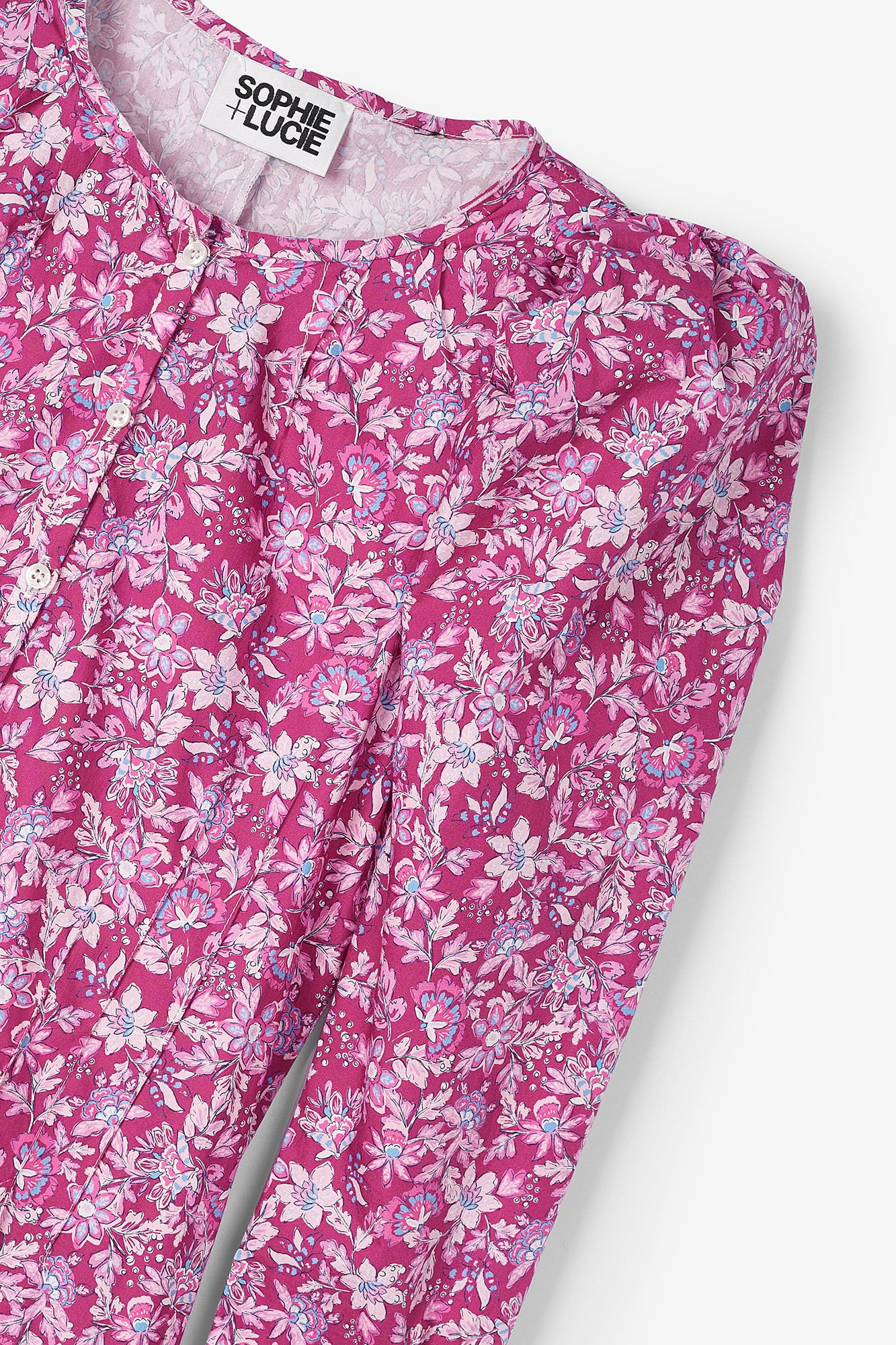 STRAWBERRY SPRING LANTERN DRESS