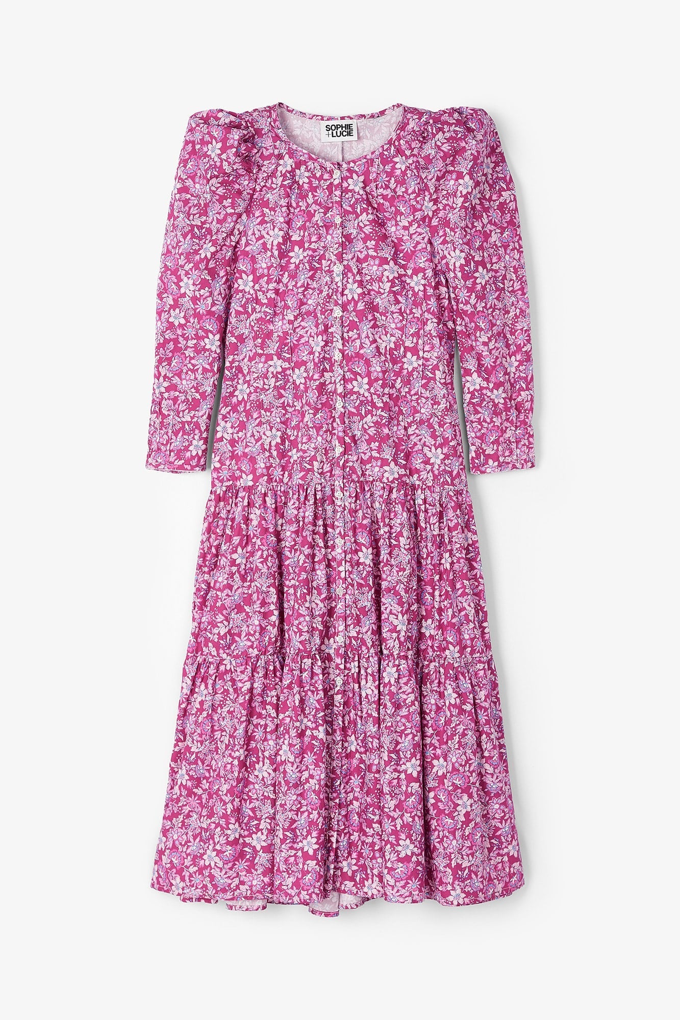STRAWBERRY SPRING LANTERN DRESS
