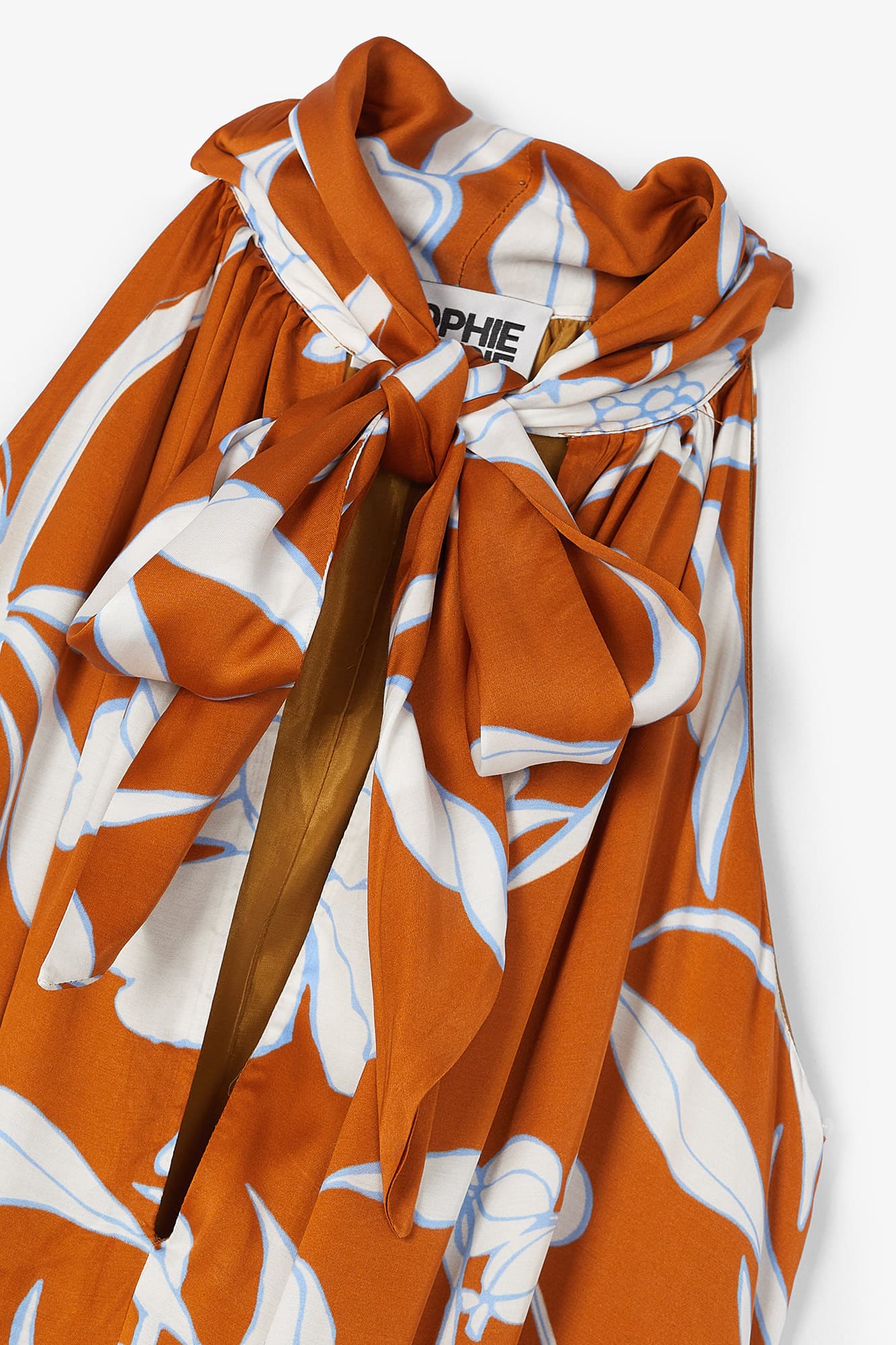 GERA PALERMO CARAMEL DRESS