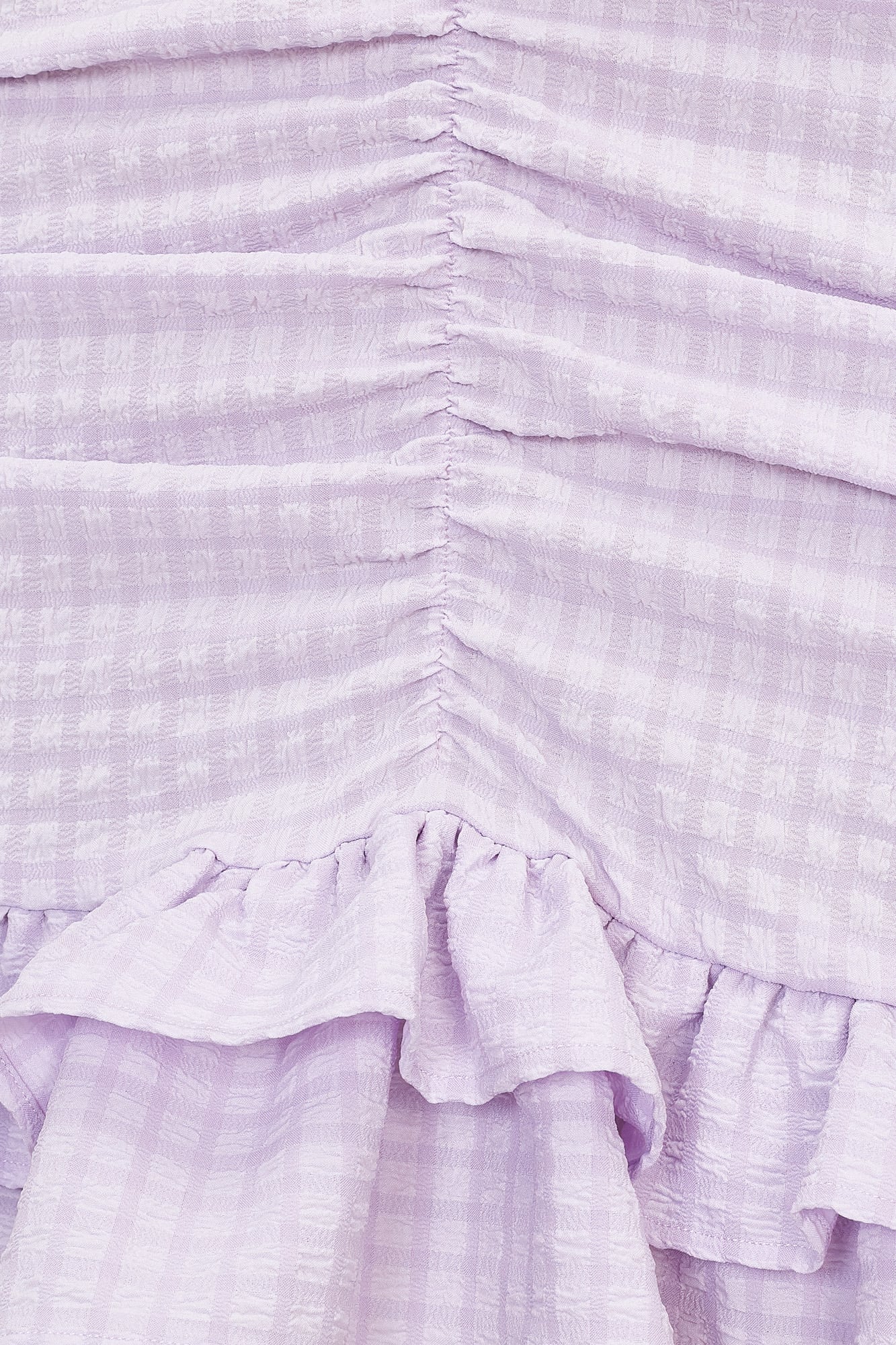 GINEBRA EMBOSSED LILAC DRESS