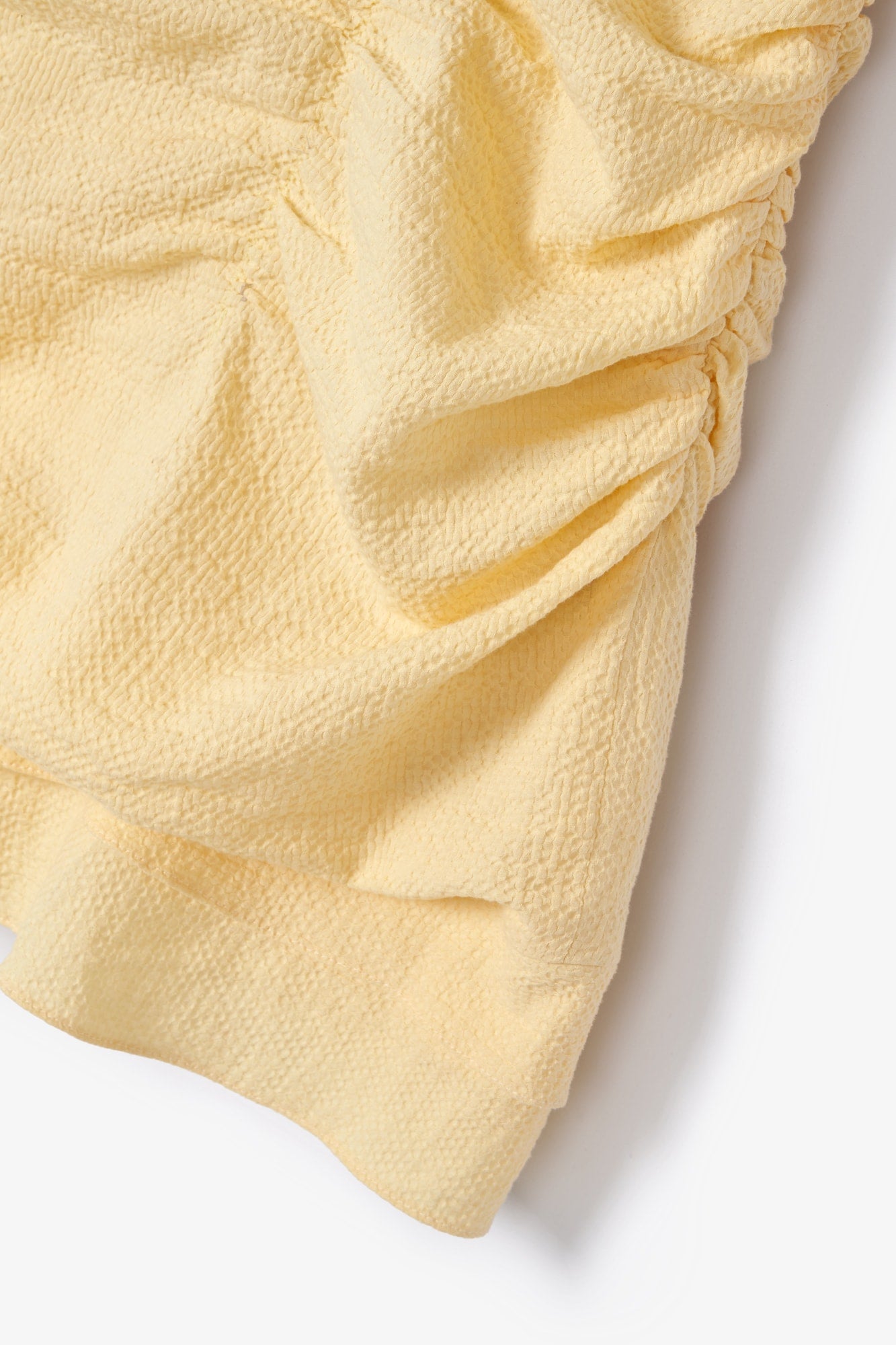 GIN DRESS EMBOSSED VANILLA