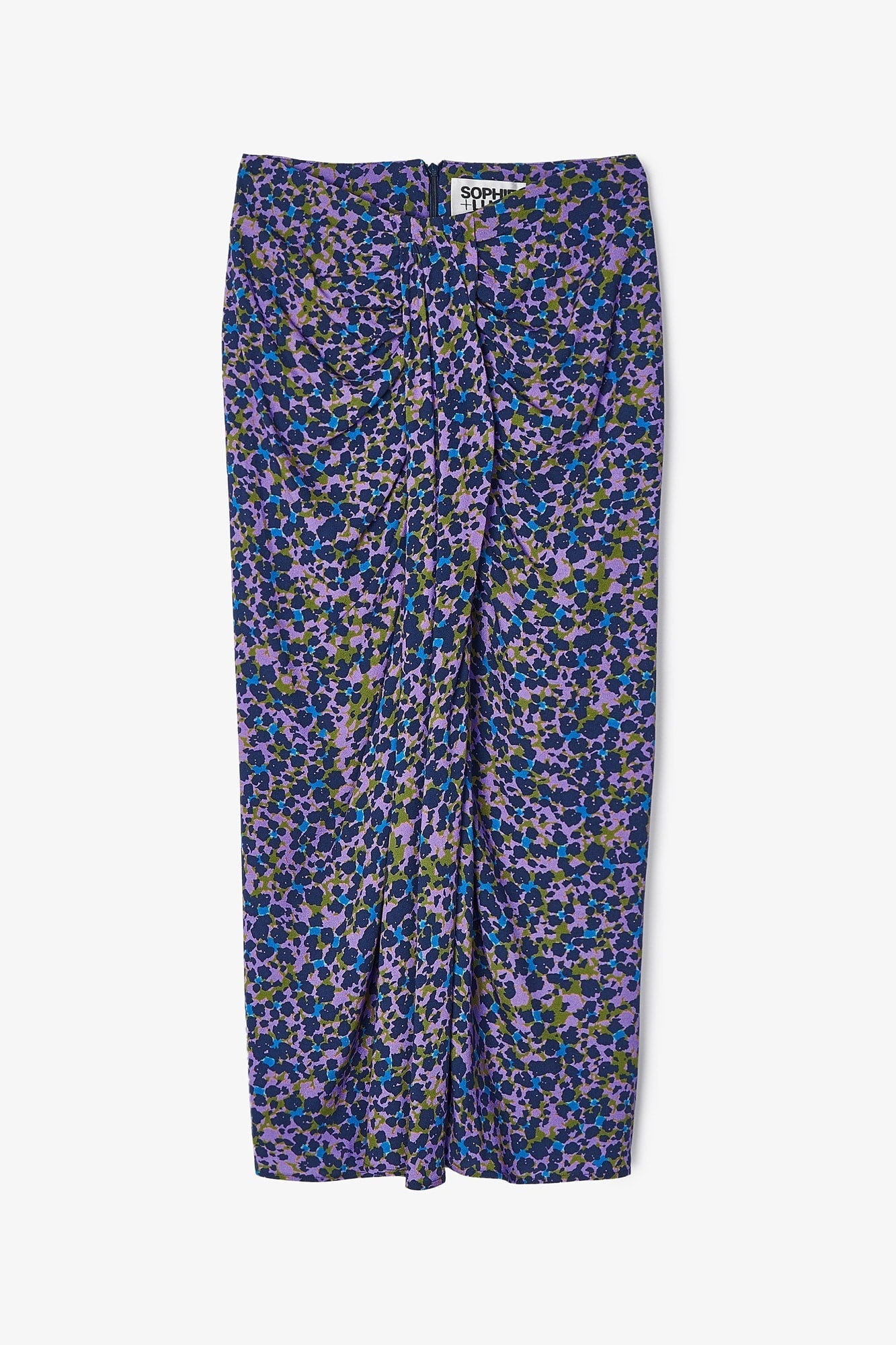 PETUNIA SKIRT FLOWER NAVY SPOT