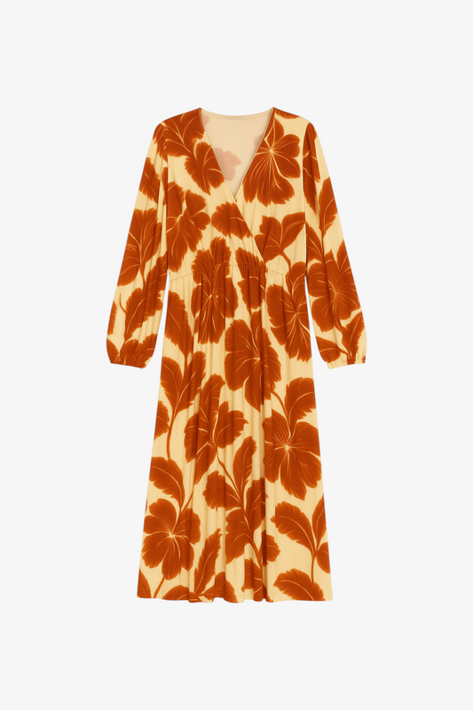 VESTIDO VERO GASA FLOR