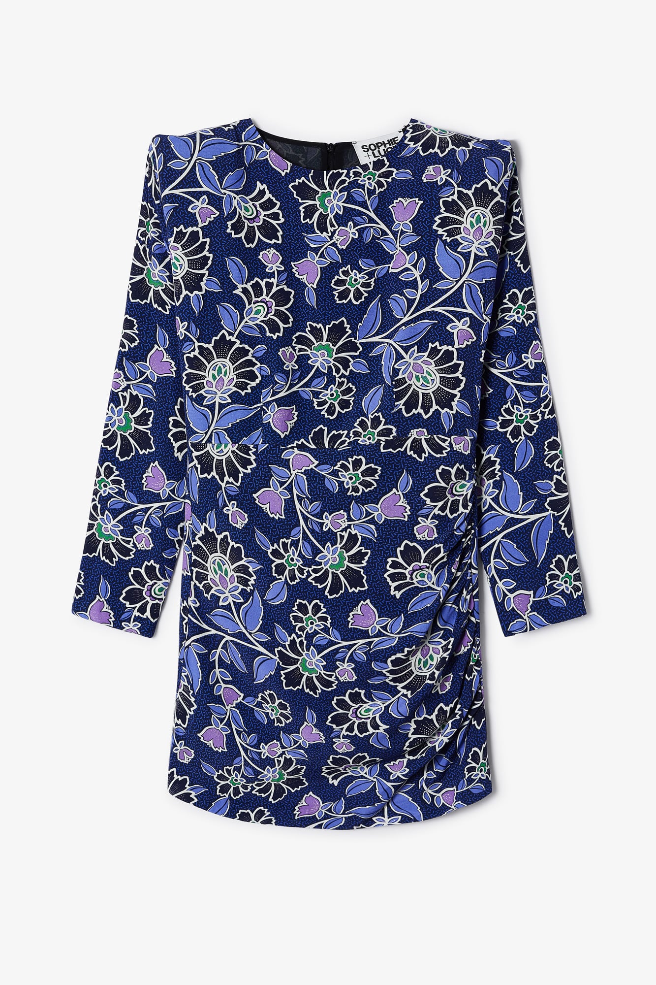 BEKY BLUE TULIP DRESS