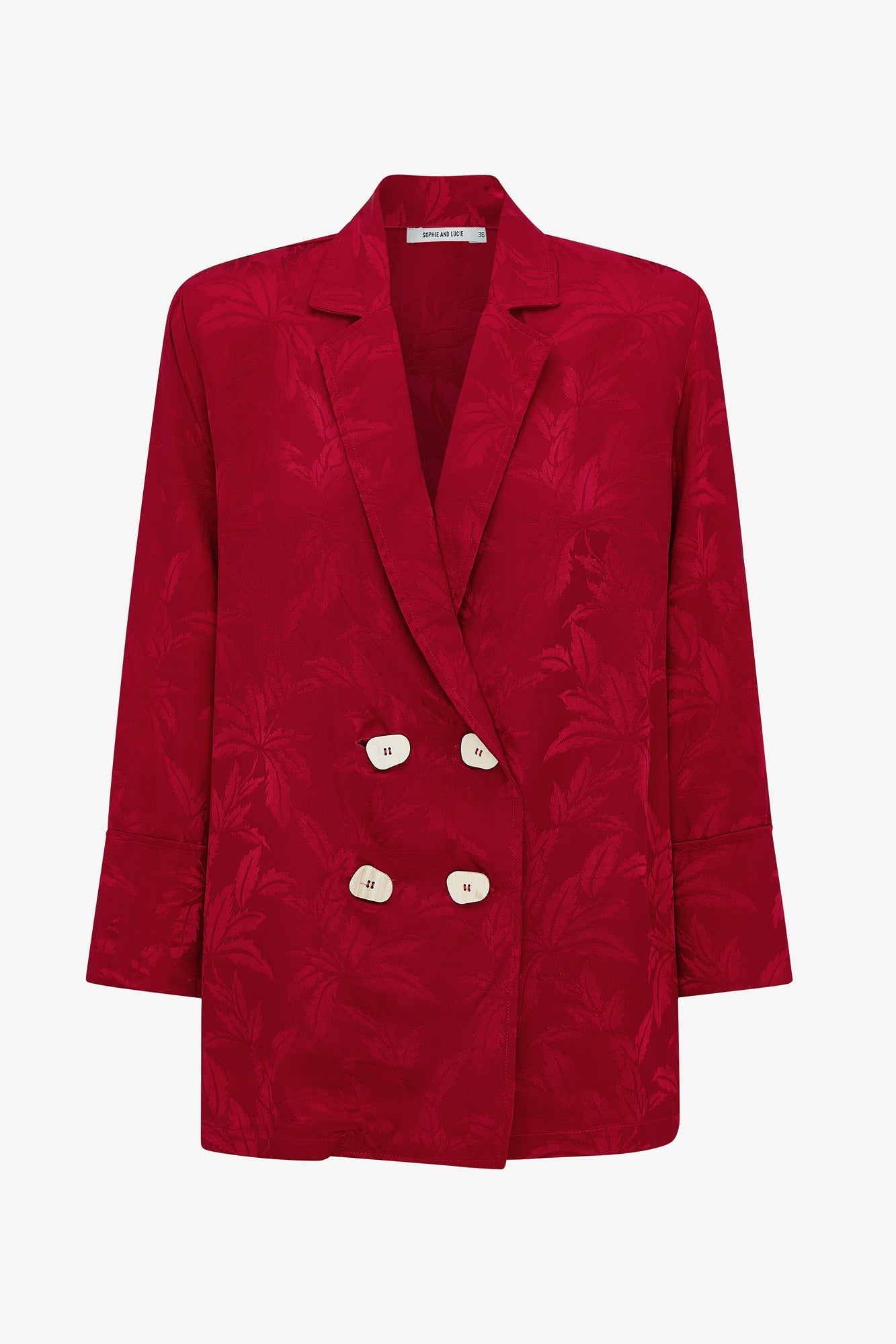 TOTAL LOOK JCQ PALM TREES BUTTONS