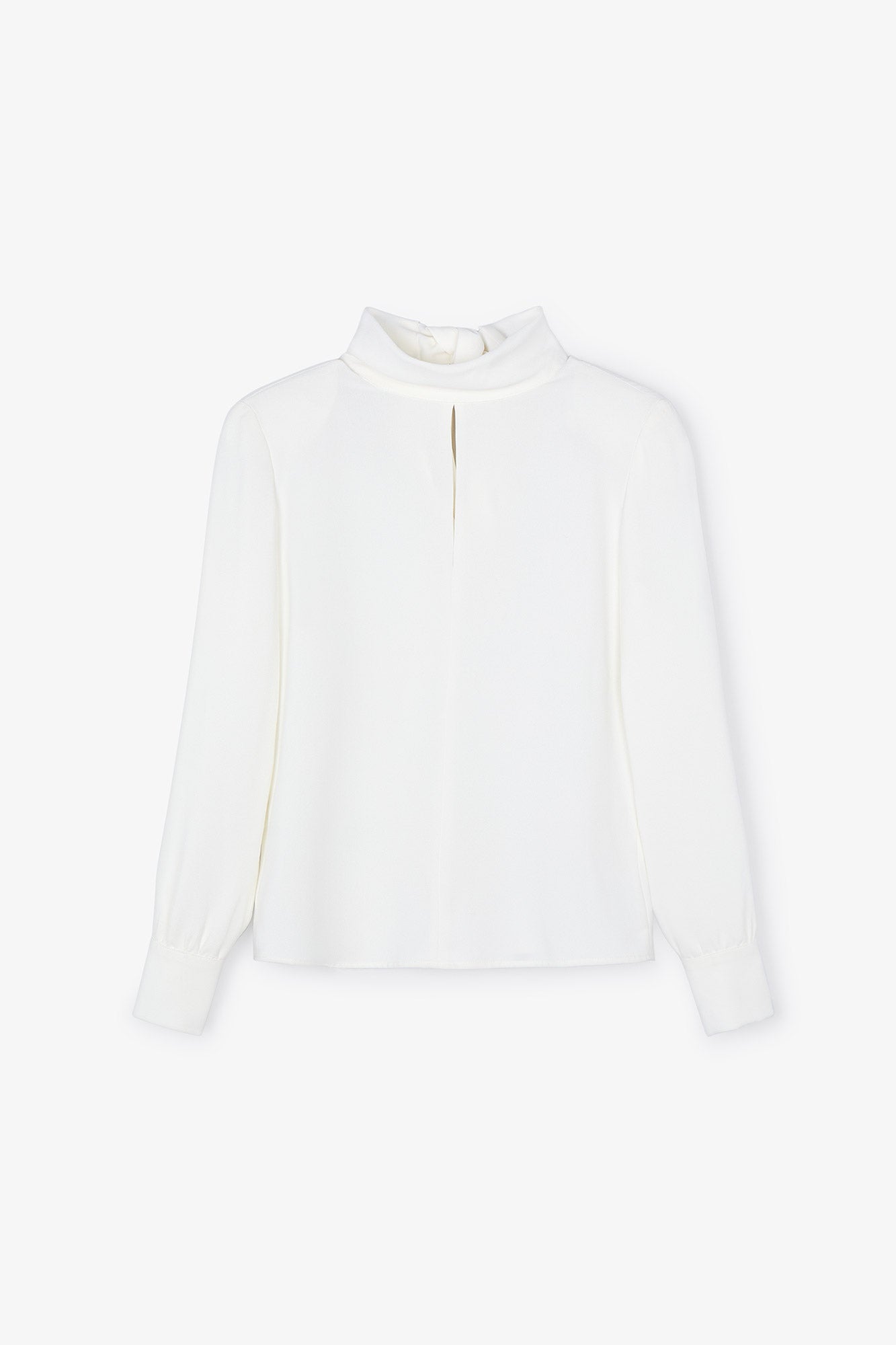 BLUSA LAZO BLANCO