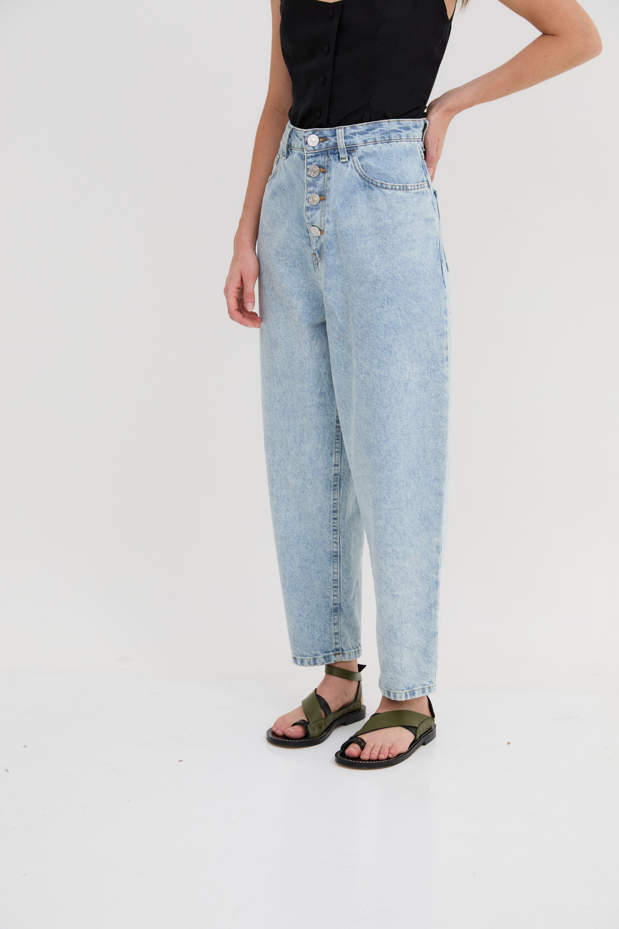 JEANS MALIBU BLEACH AZUL
