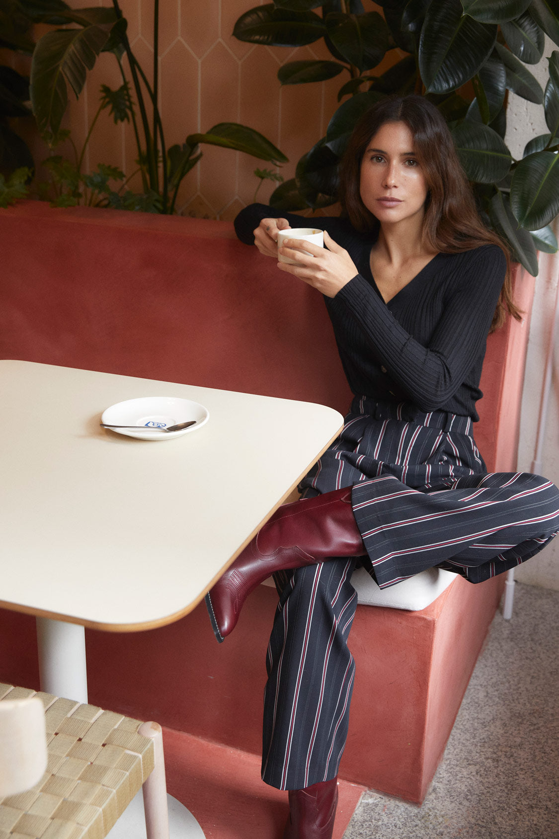 FRANKLI PANTS RED STRIPES