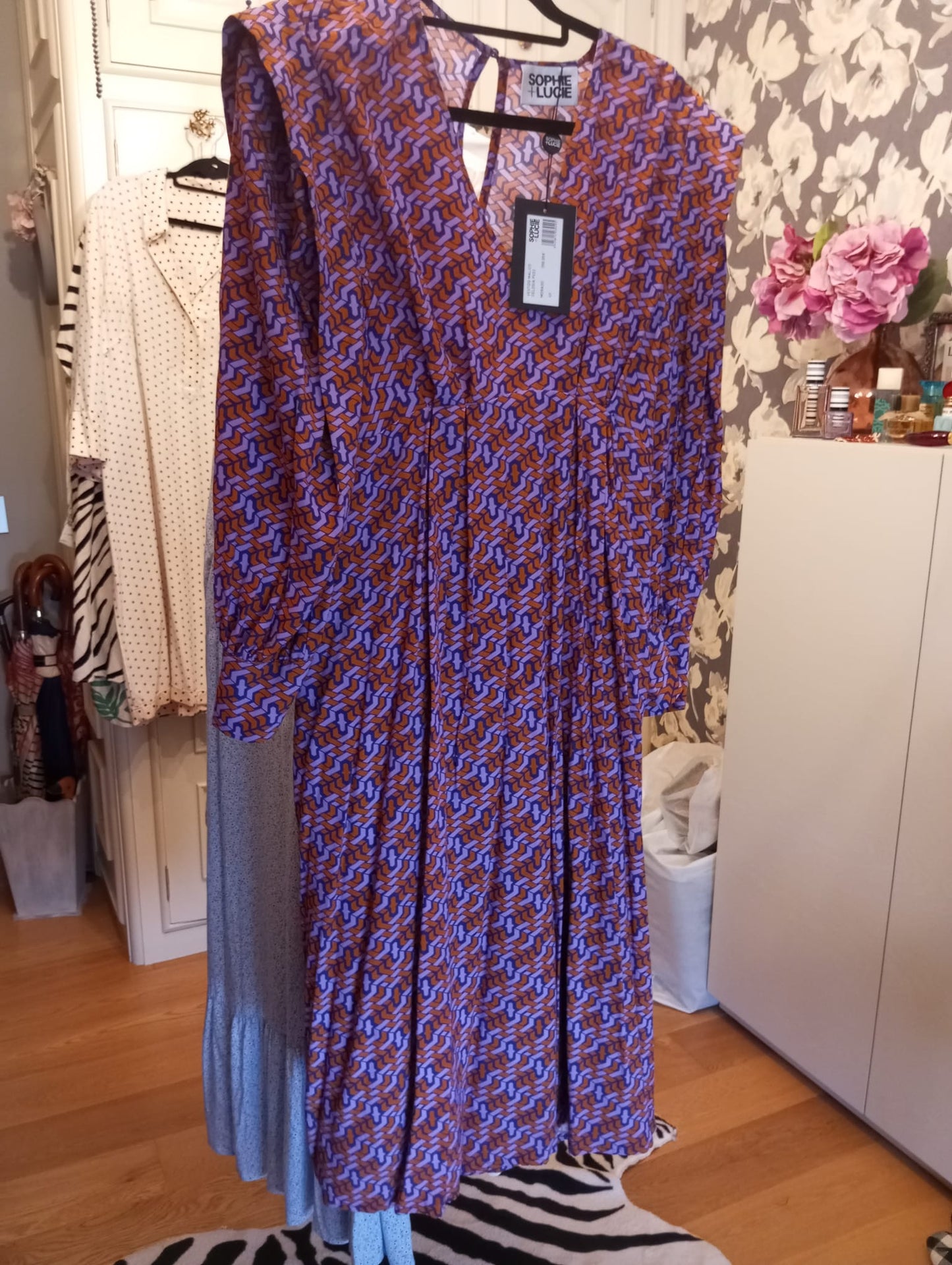 VESTIDO MALICO CELOSIA MORADO