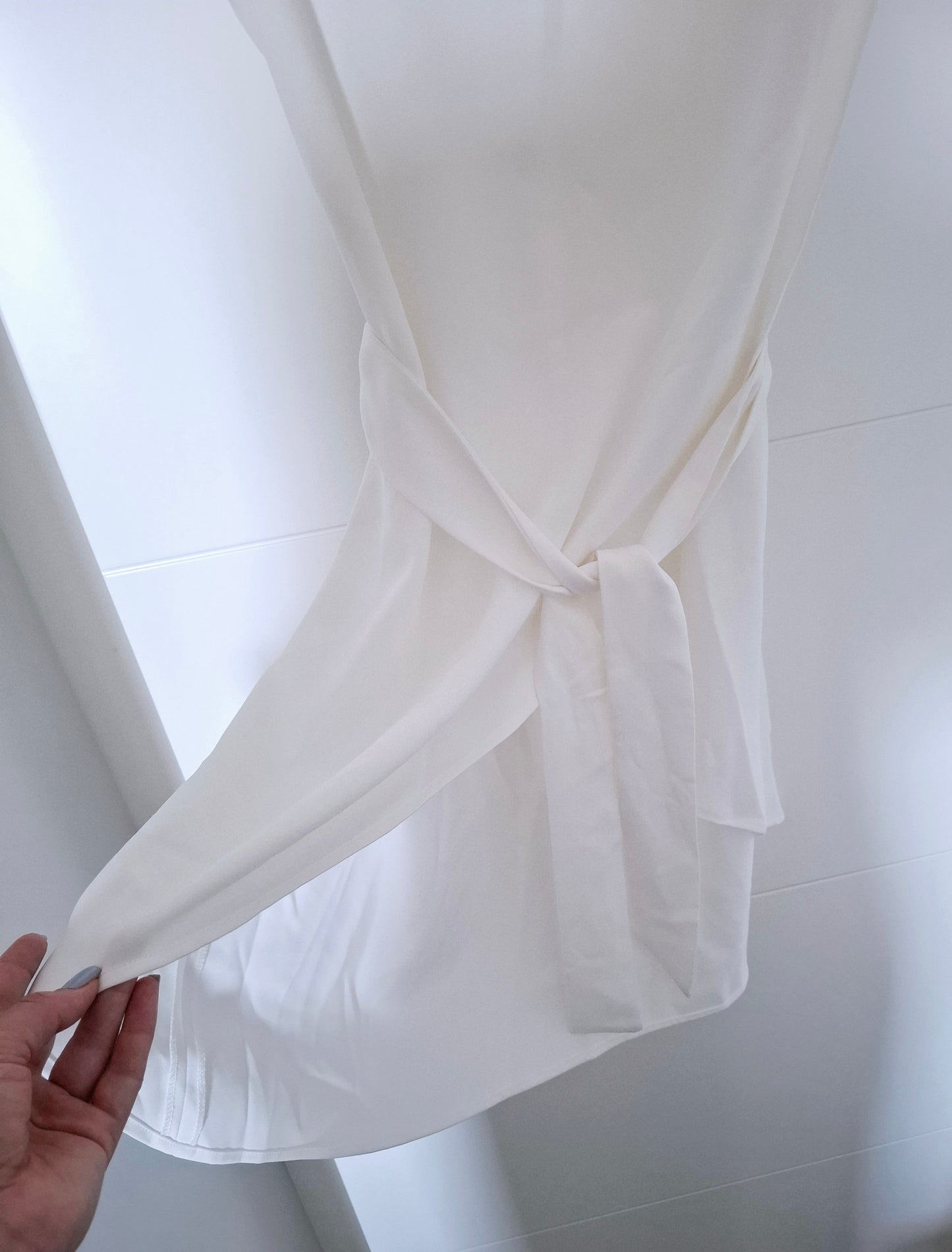 Top/vestido blanco