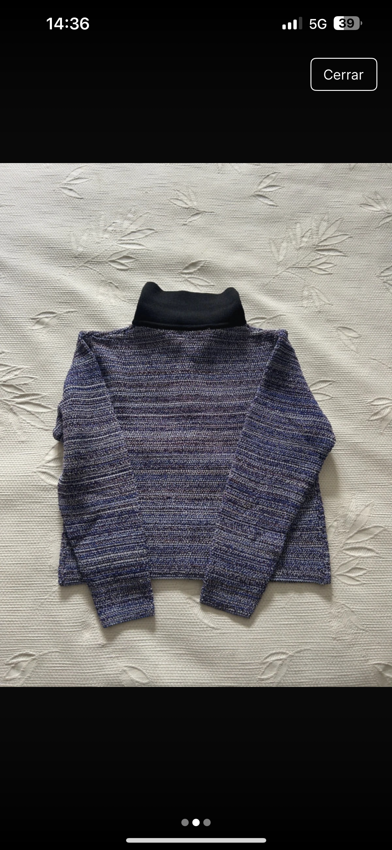 CHAQUETA ANTONIA PUNTO MELANGE