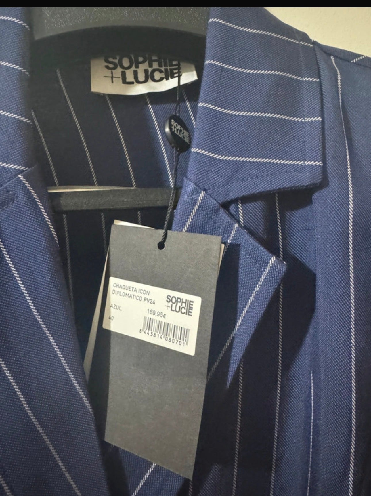 CHAQUETA ICON DIPLOMÁTICO AZUL