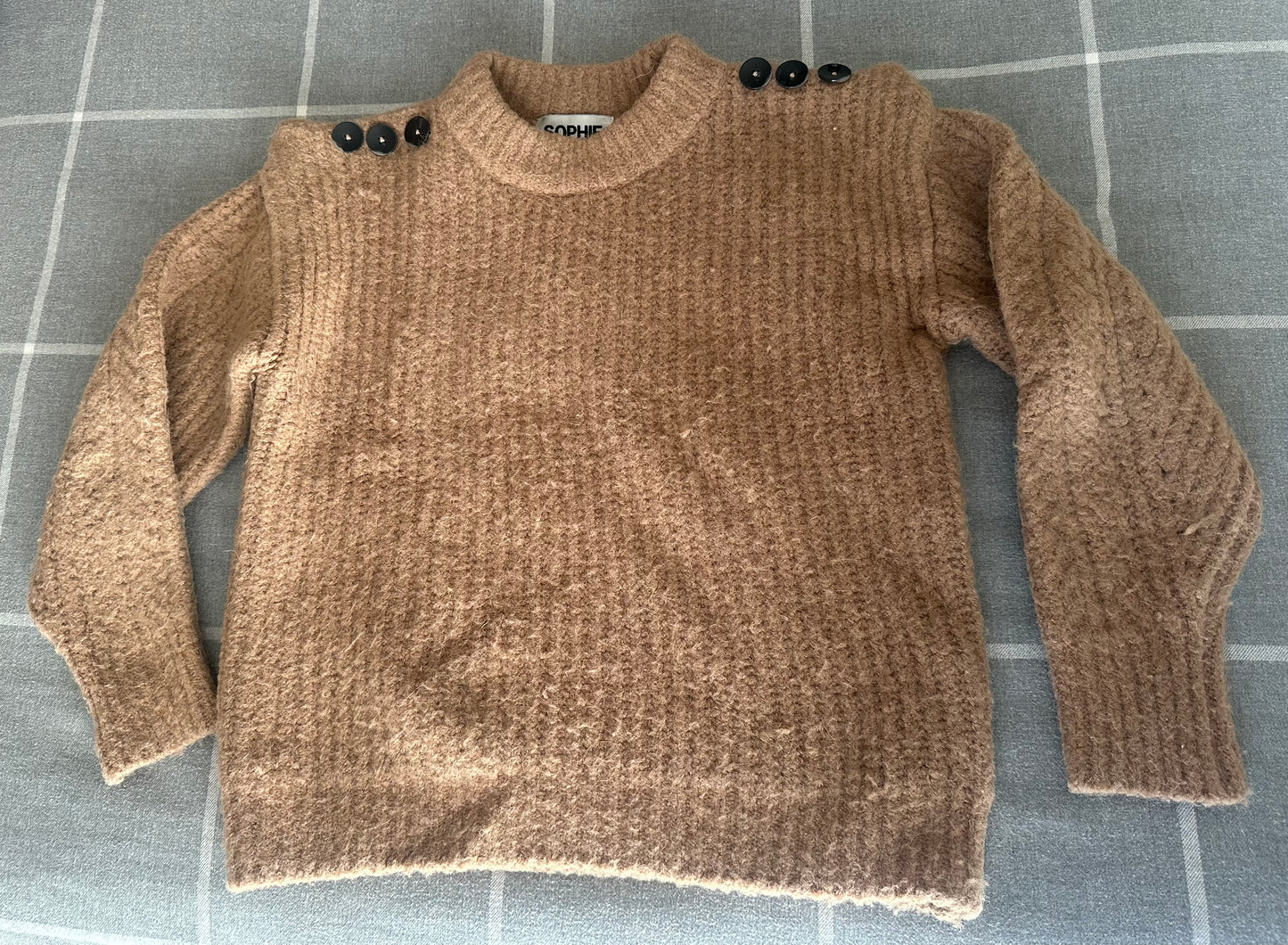 CARAMEL BUTTONS JERSEY