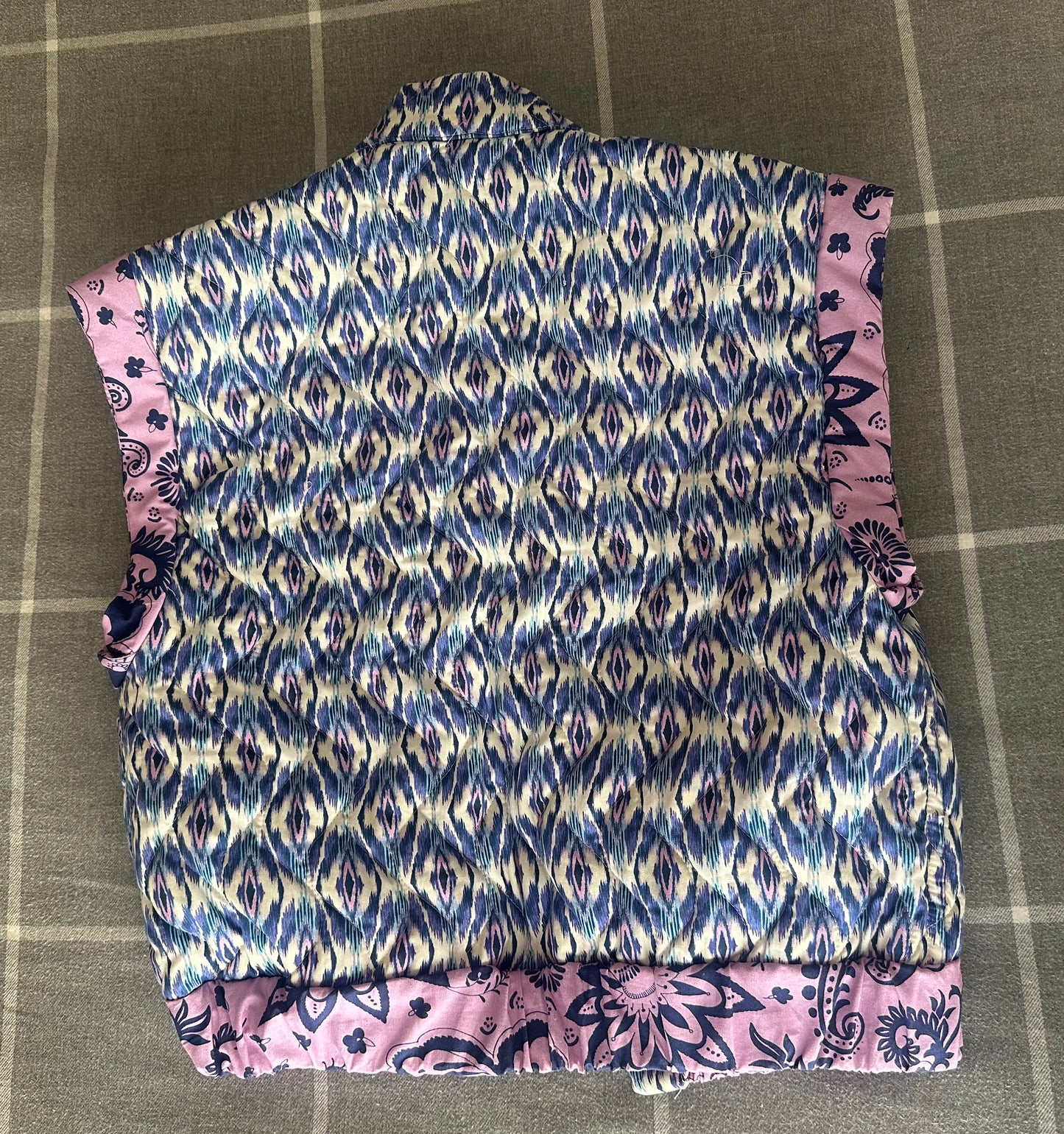 CHALECO MAR IKAT AZUL
