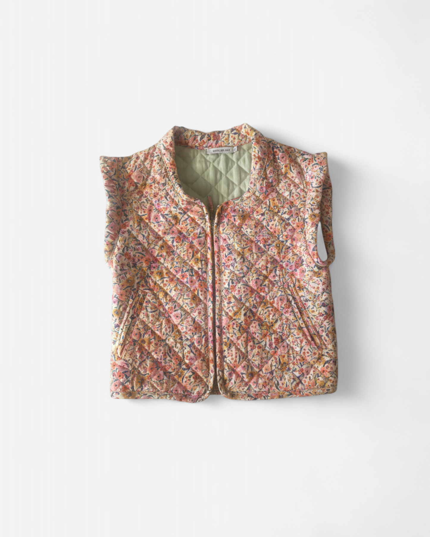 Chaleco flores