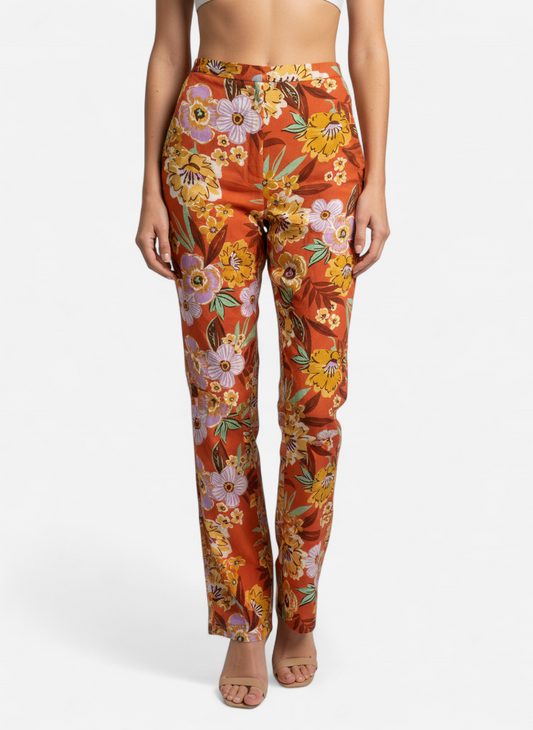 Pantalón flores