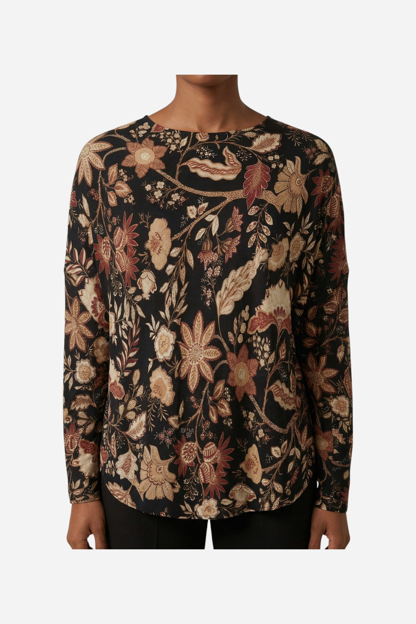 BLUSA JUANITA NEPAL NEGRO