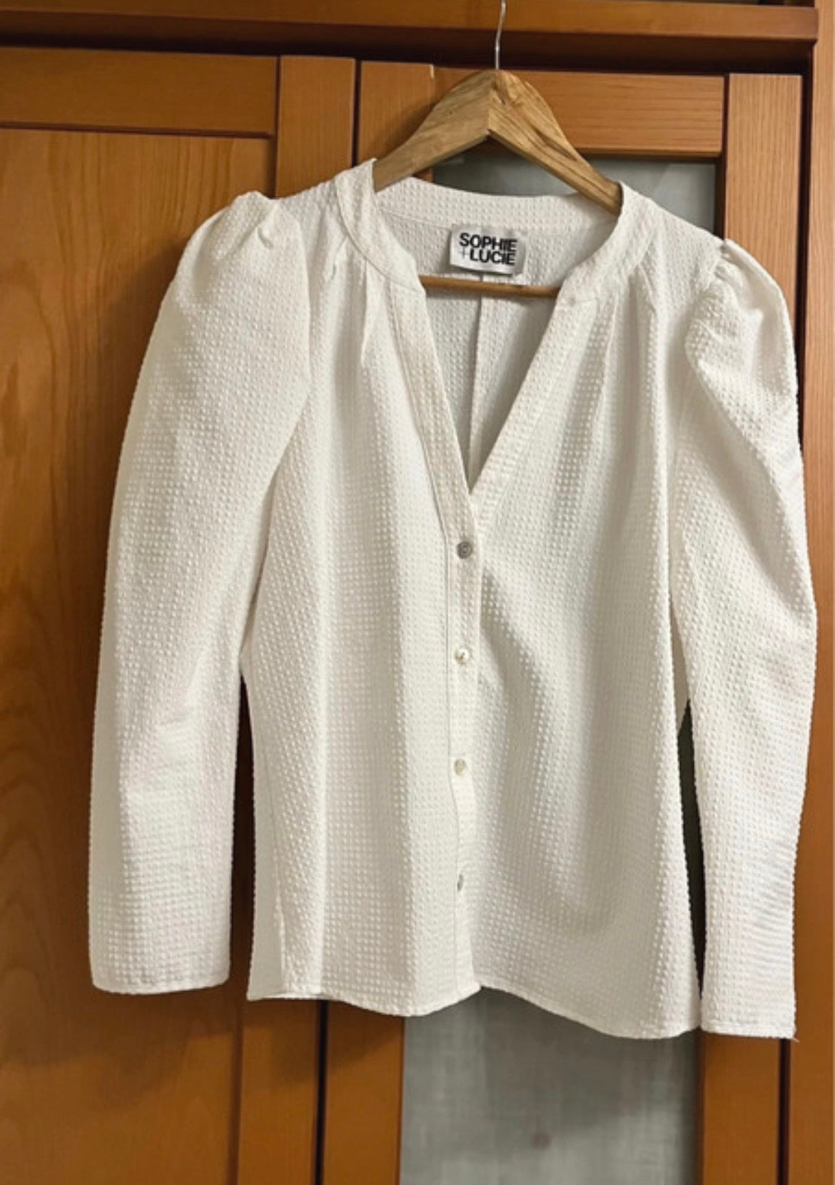 BLUSA FAROL CUADRILLE BLANCO