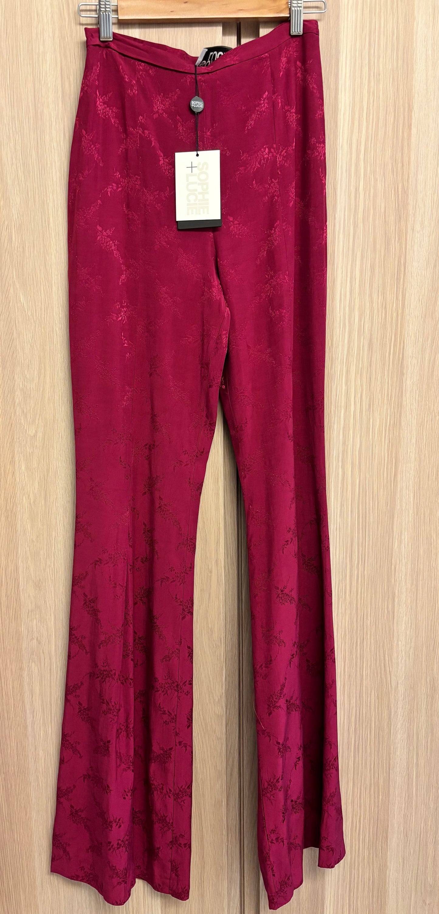 PANTALON ICON FLOR CIRUELA