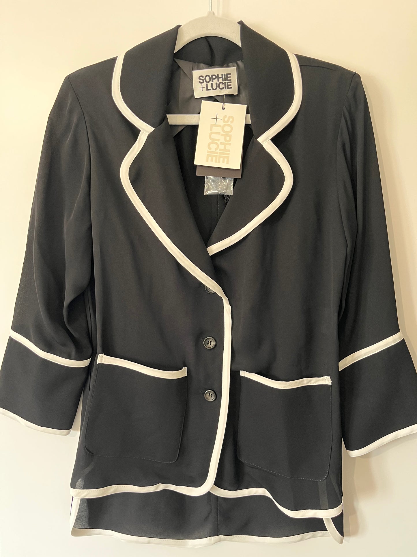 Black Sophie and Lucie jacket