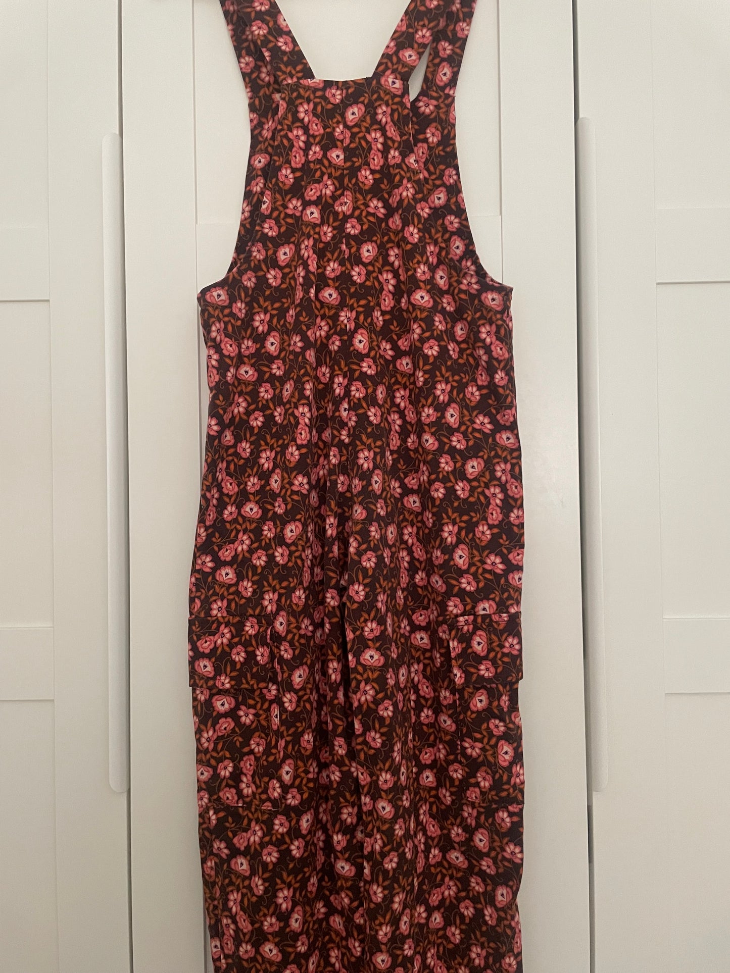 PETO PALOMA FLOR CORAL MARRON