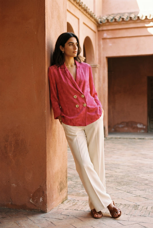 Fuchsia jacket