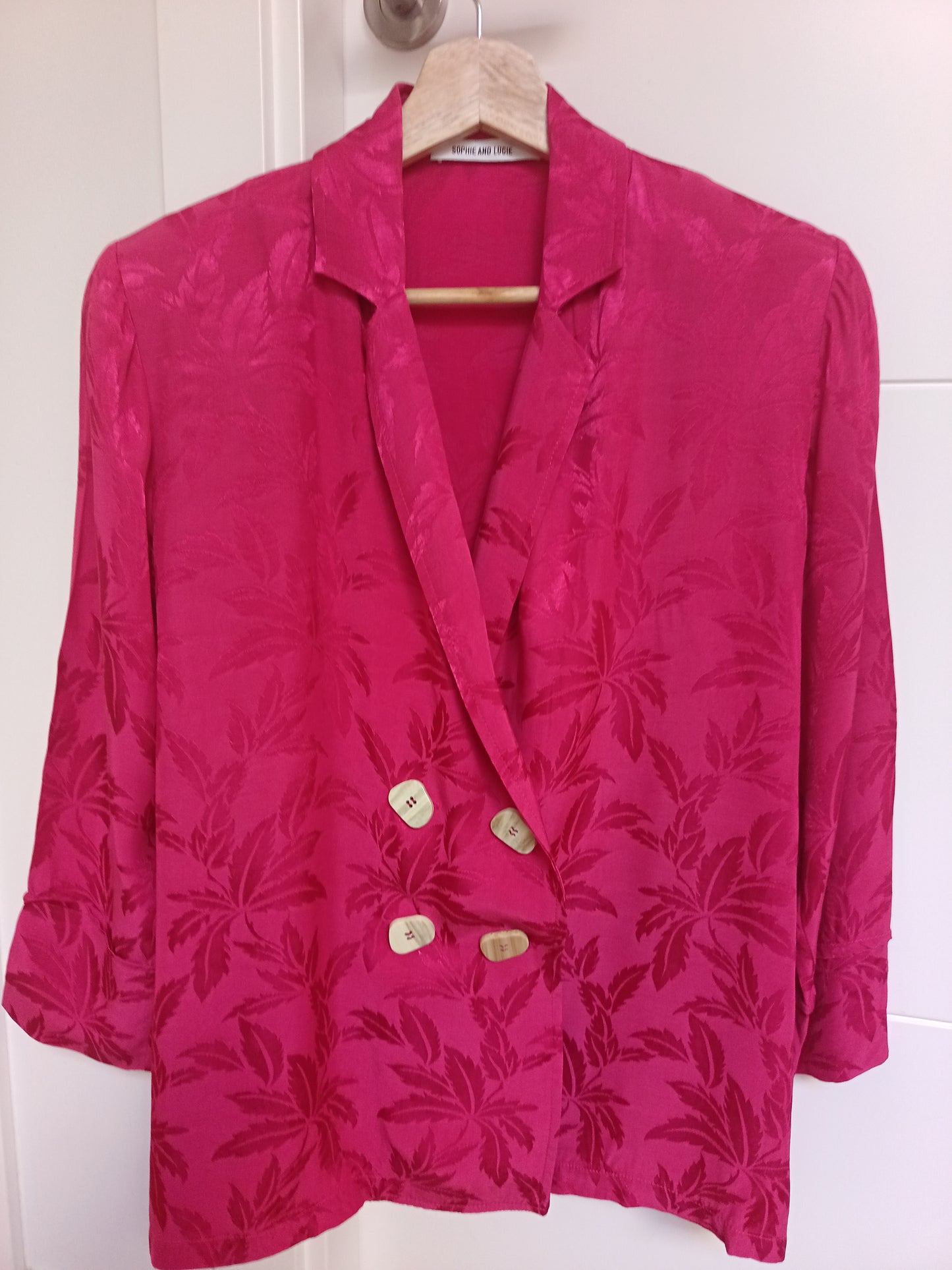 Fuchsia jacket