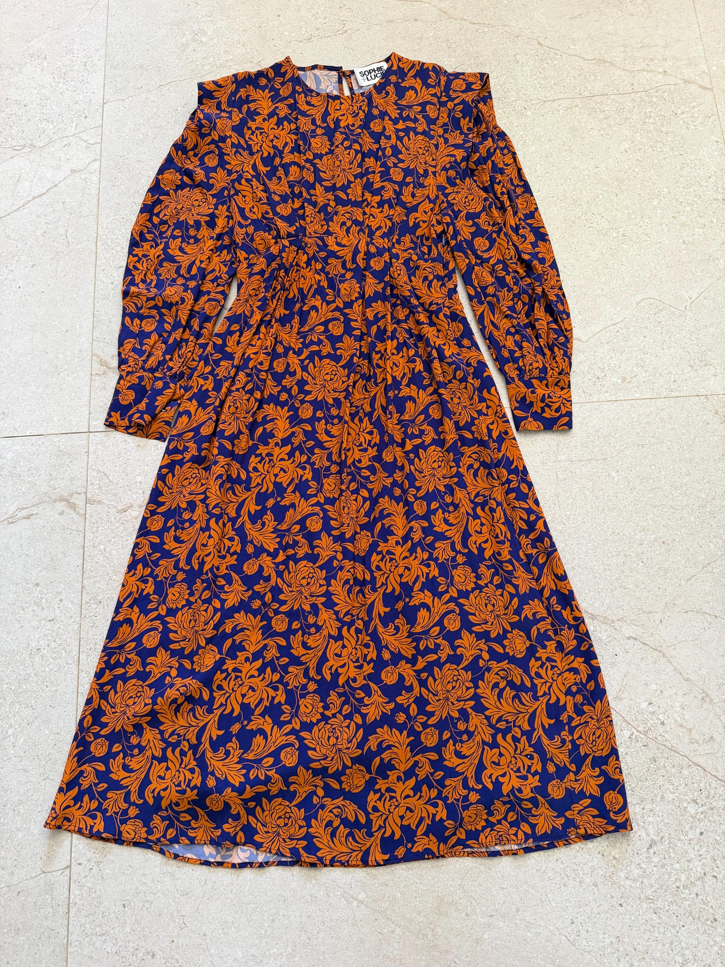 Vestido mali flor retro - edición limitada