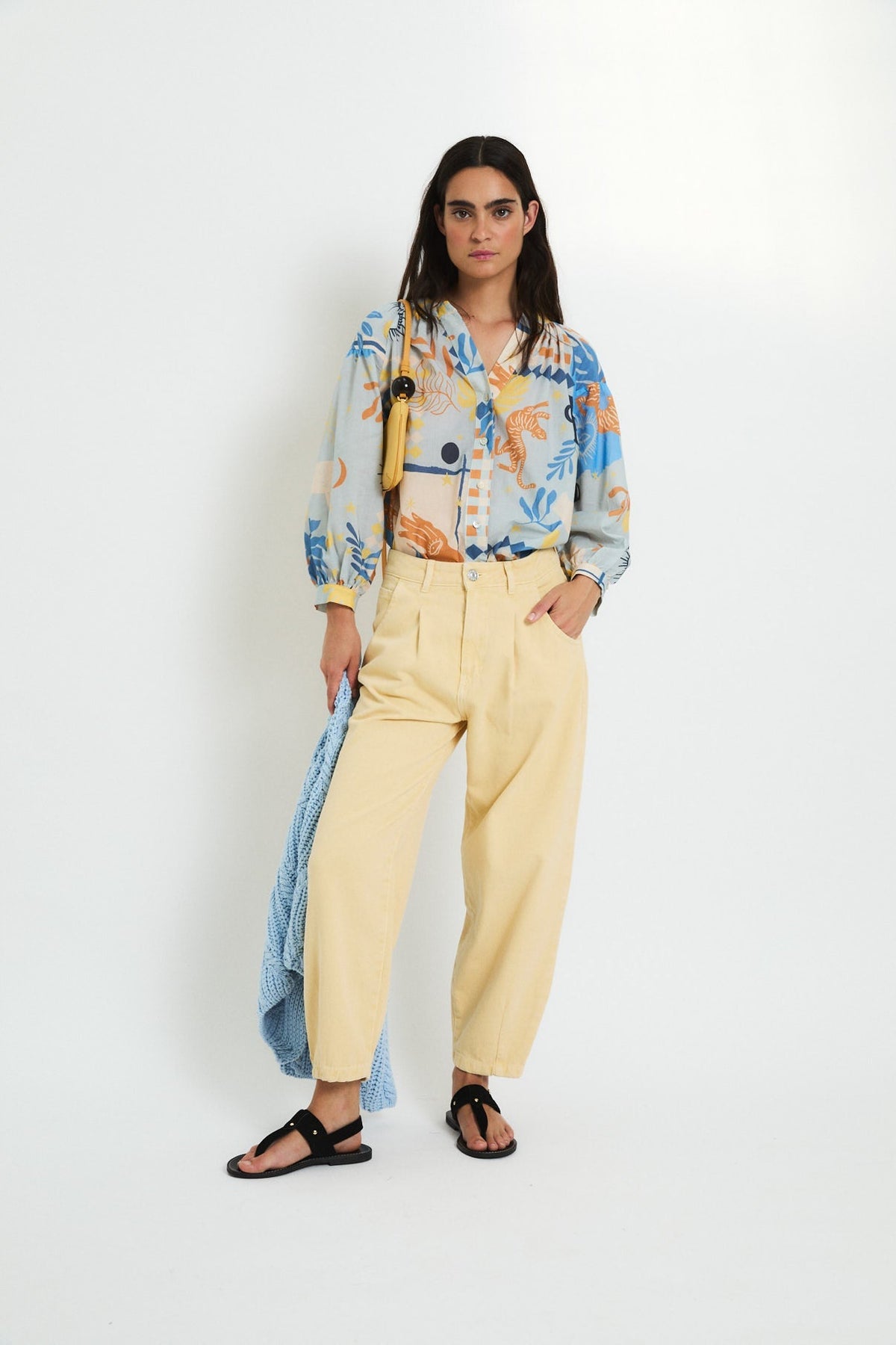 JEANS BOYFRIEND SARGA AMARILLO